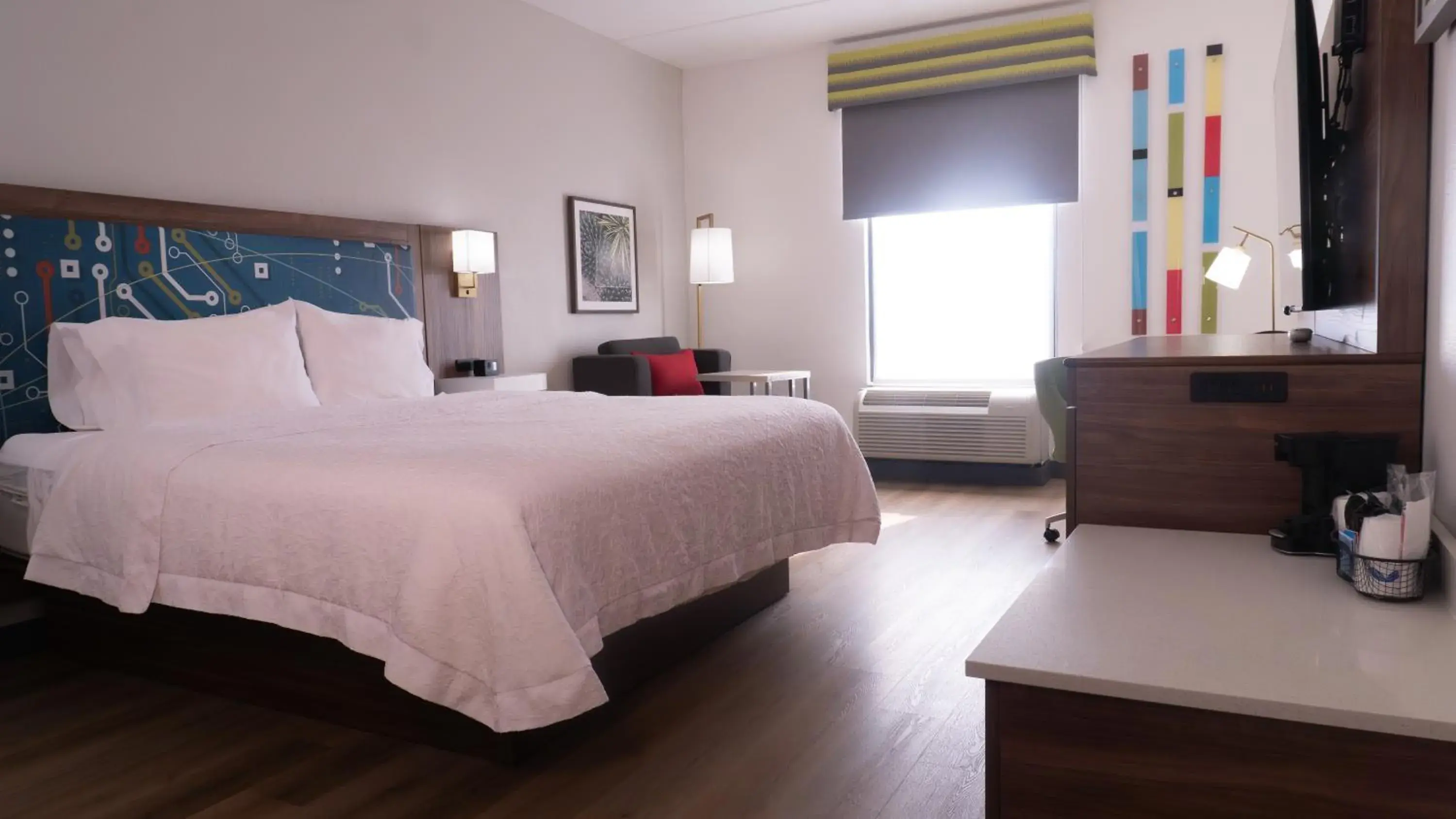 Bed in Hampton Inn and Suites Houston-Katy Bed in Hampton Inn and Suites Houston-Katy