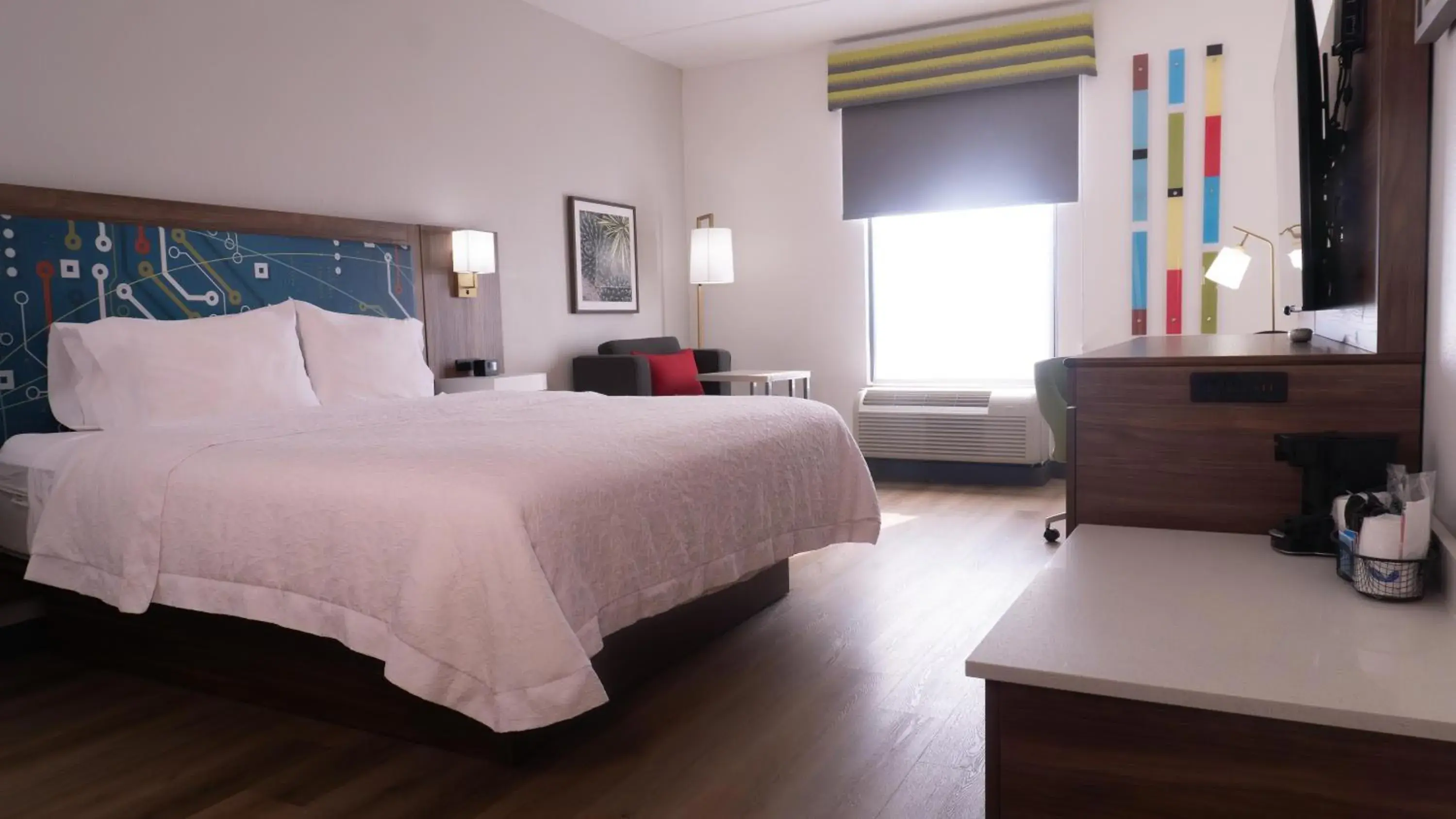 Bed in Hampton Inn and Suites Houston-Katy Bed in Hampton Inn and Suites Houston-Katy