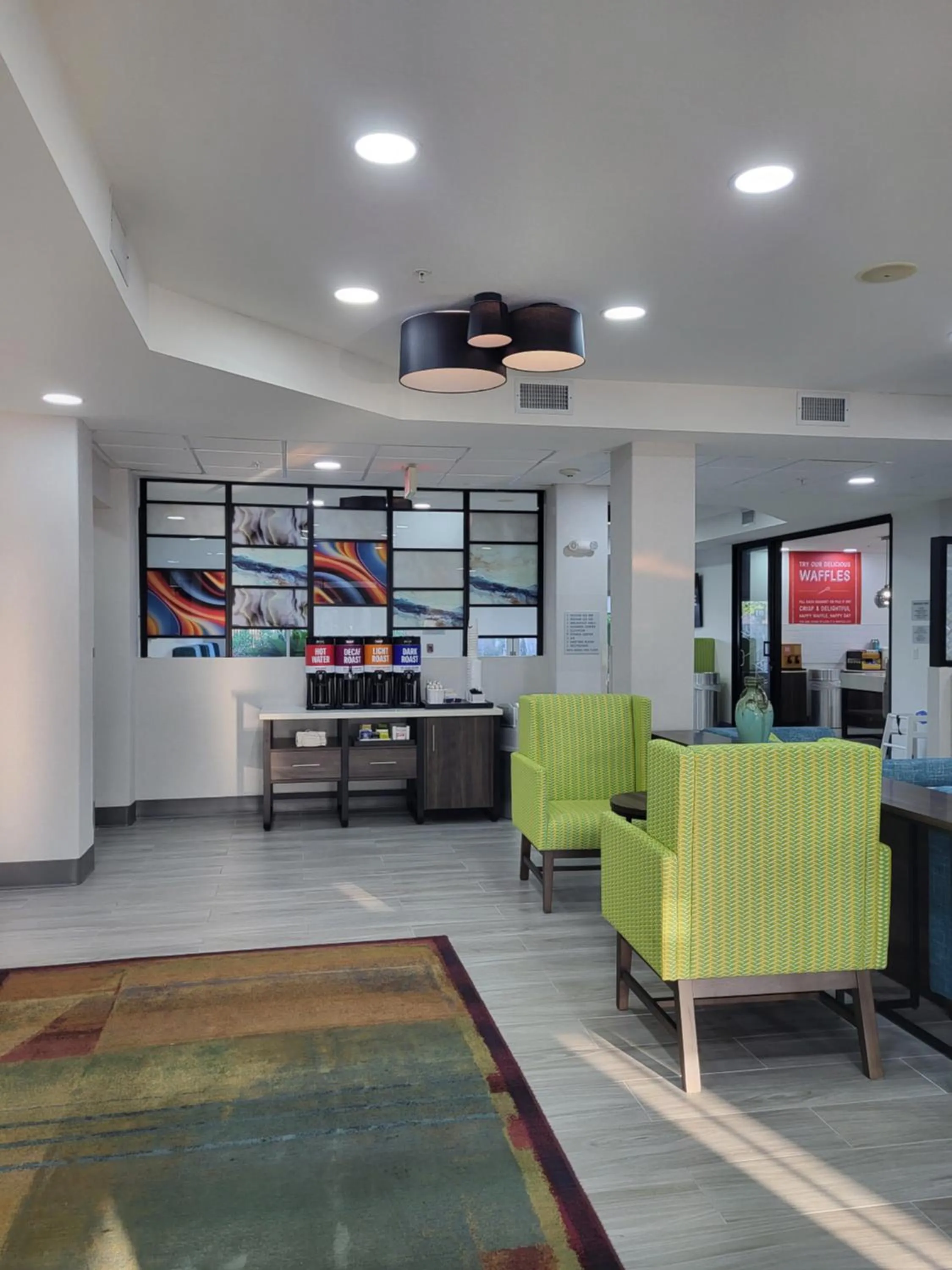Lobby or reception in Hampton Inn Houston-Deer Park Ship Area