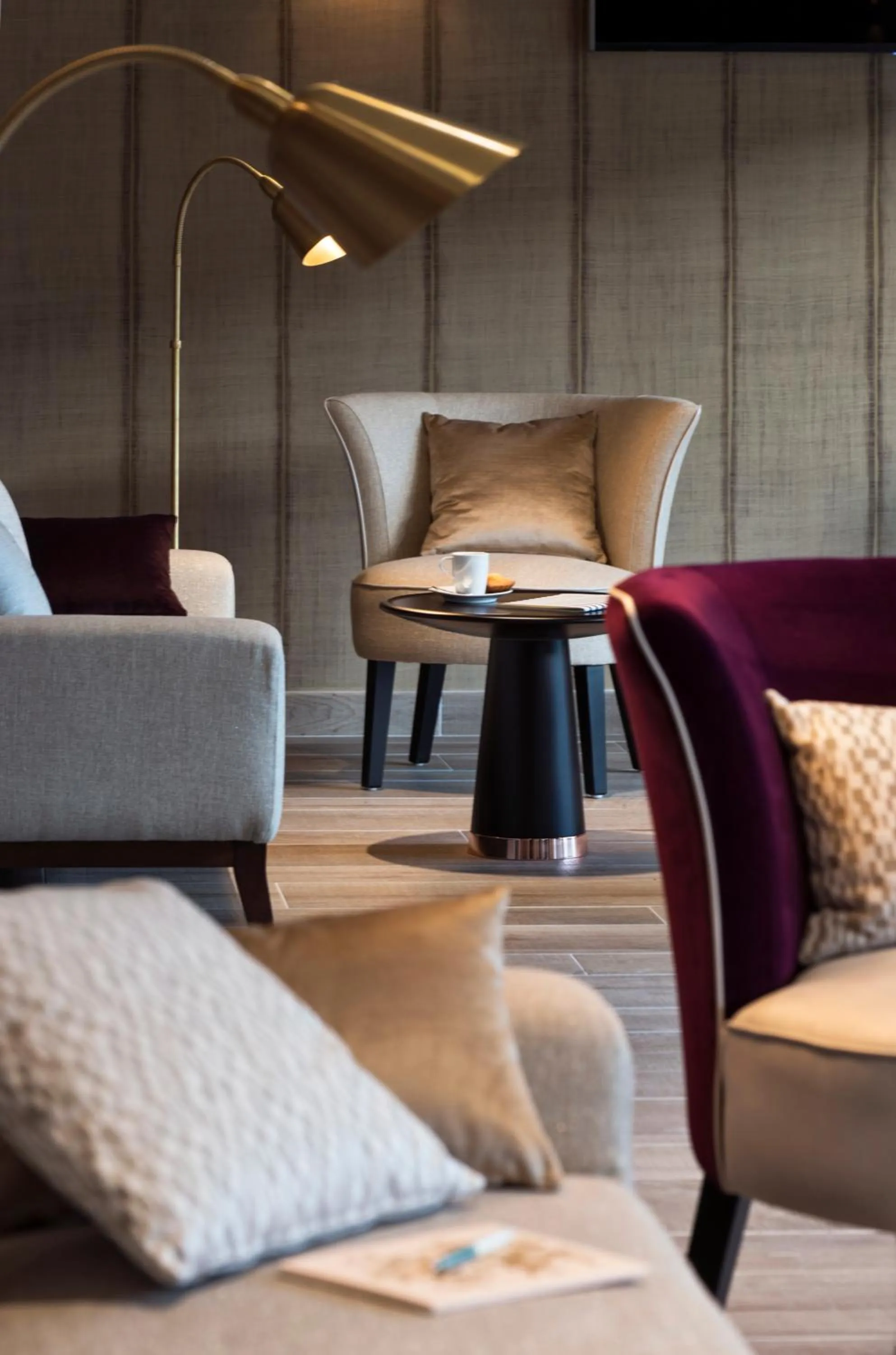 Living room in Hôtel la Baie Valdys Resort & SPA