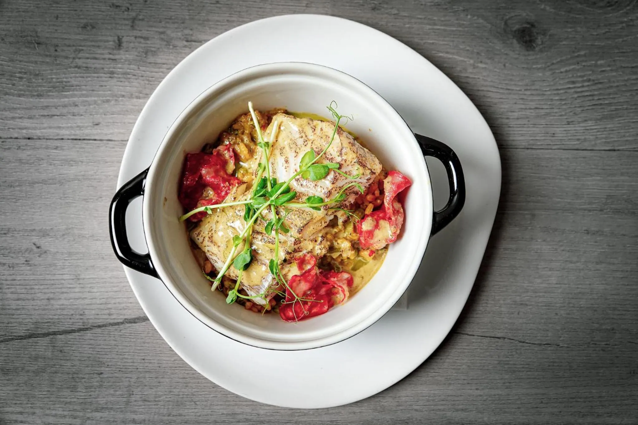 Patio in Hôtel la Baie Valdys Resort & SPA