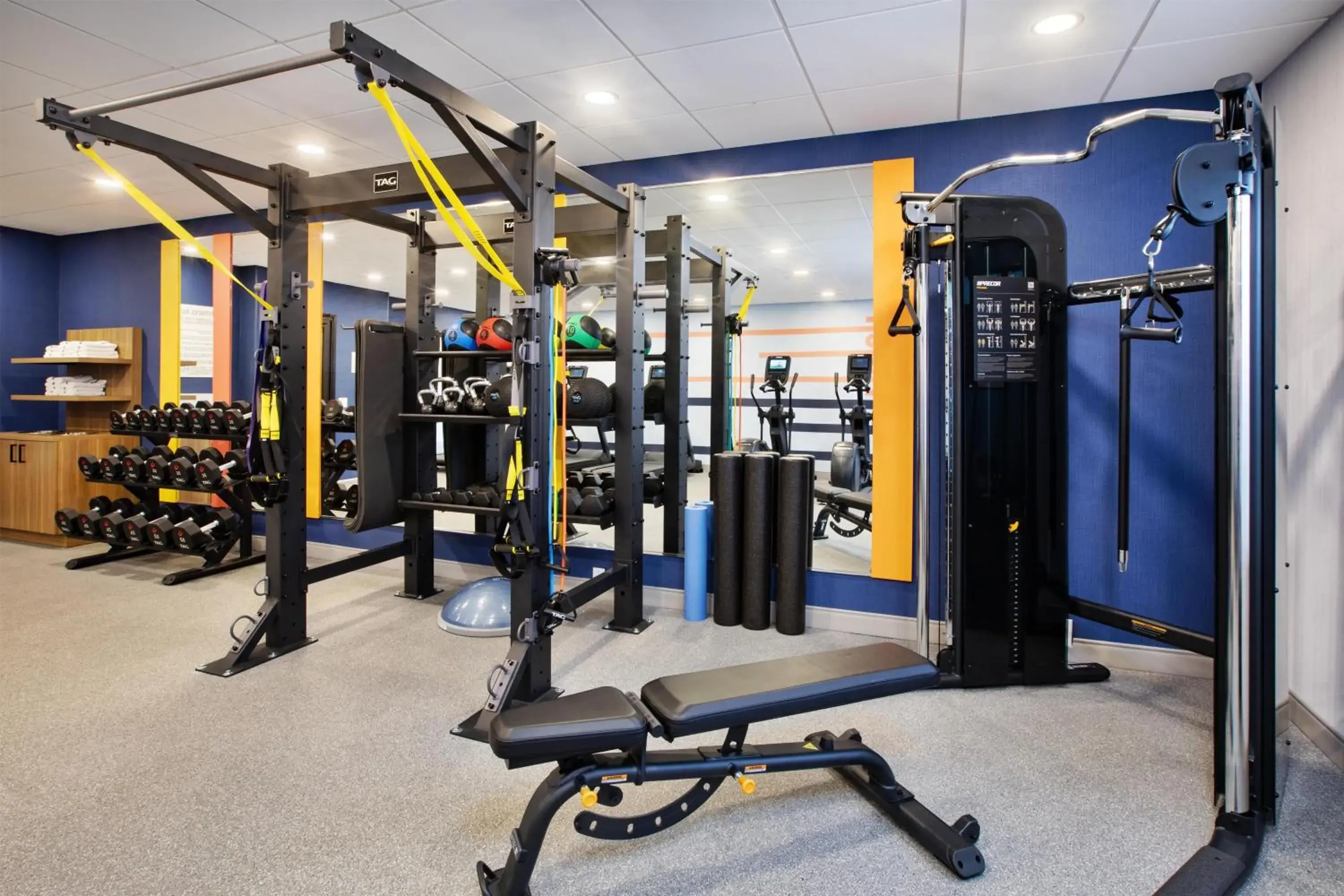 Fitness centre/facilities in Hampton Inn Detroit/Belleville-Airport Area Fitness centre/facilities in Hampton Inn Detroit/Belleville-Airport Area