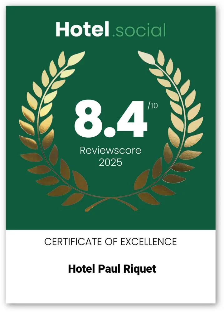 Certificate/Award in Hôtel Paul Riquet