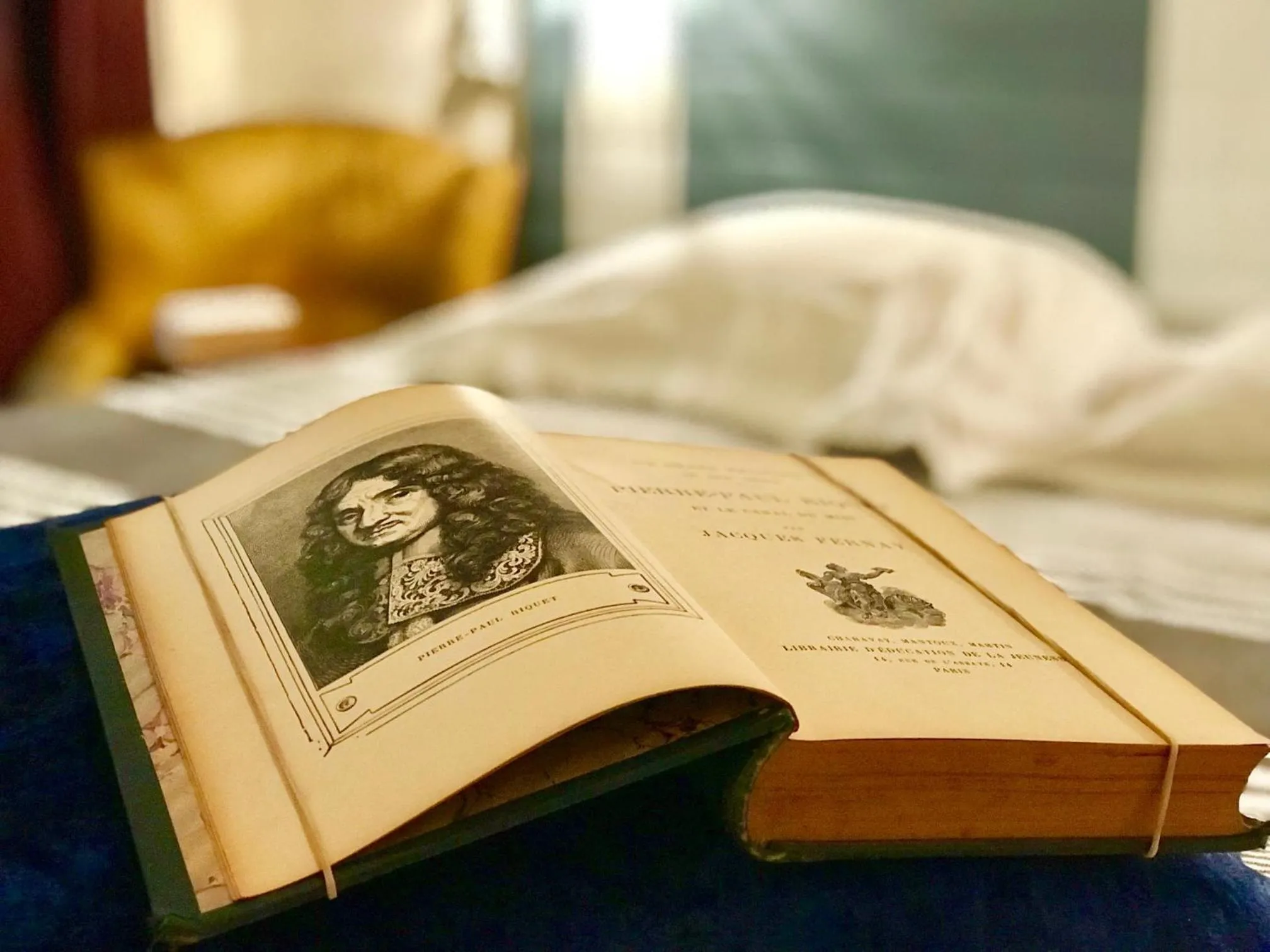 Library, Bed in Hôtel Paul Riquet