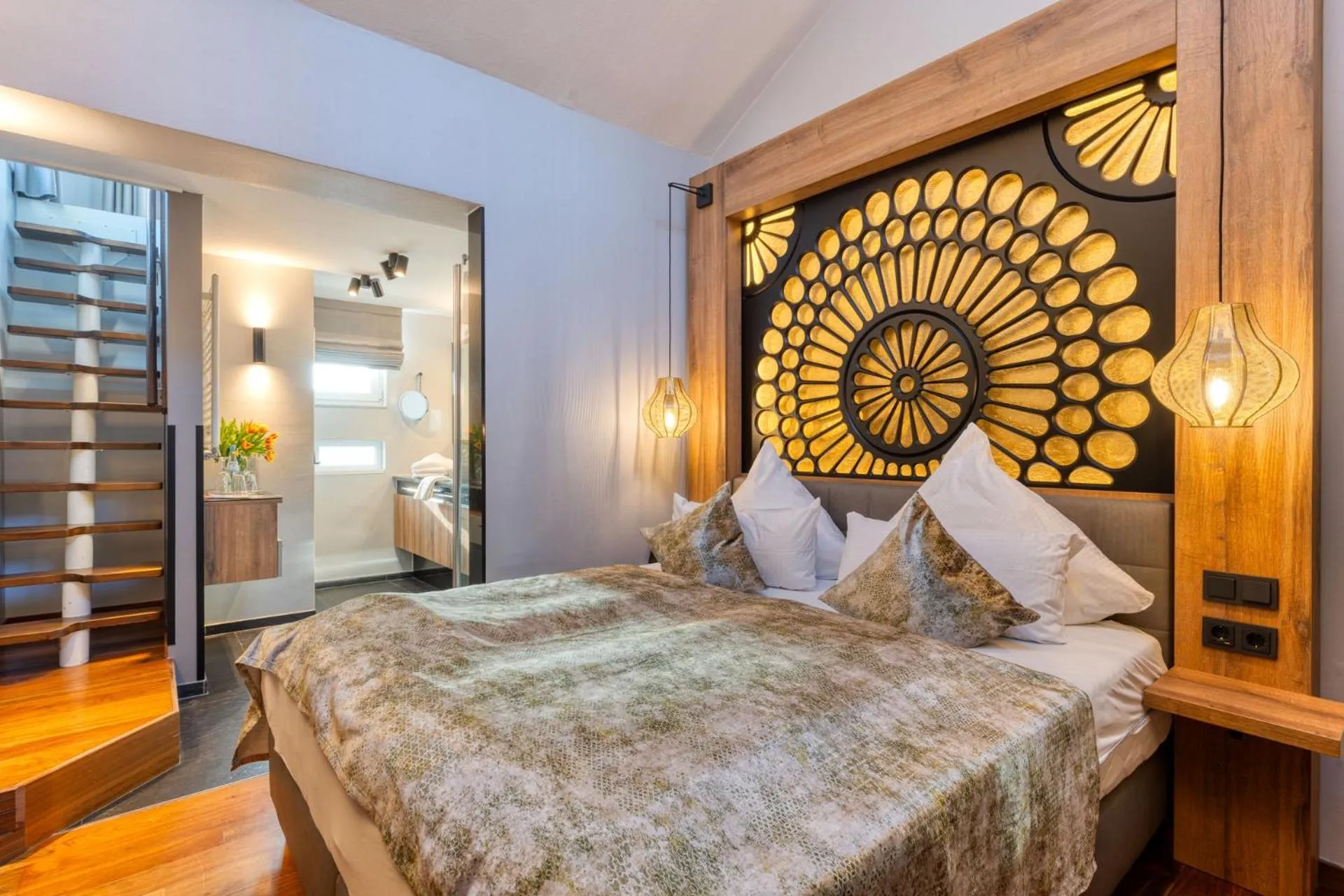 Photo of the whole room, Bed in Inselhotel König