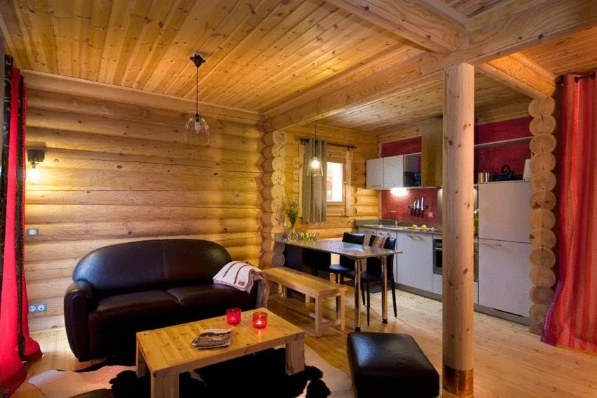 Kitchen or kitchenette in Chalet Ana & SPA