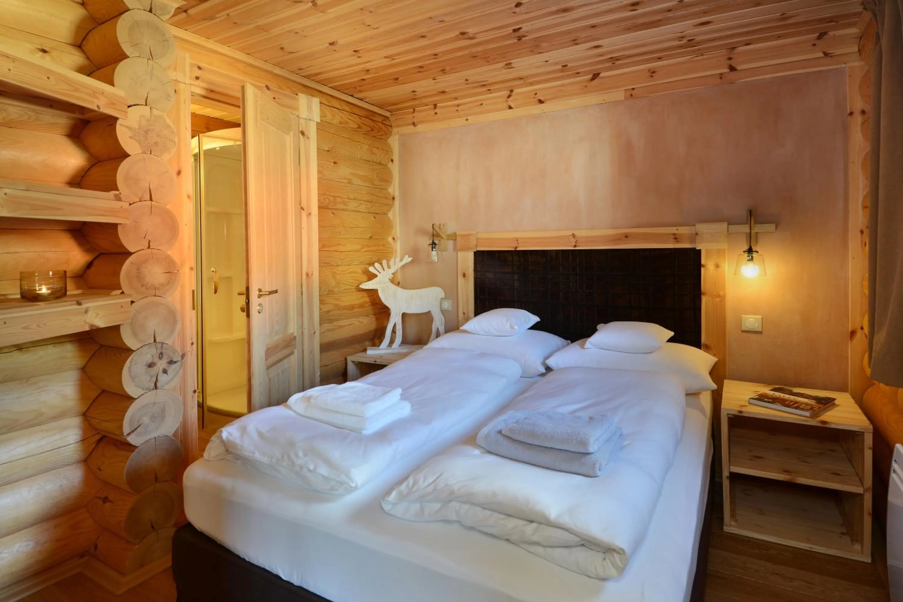 Bed in Chalet Ana & SPA