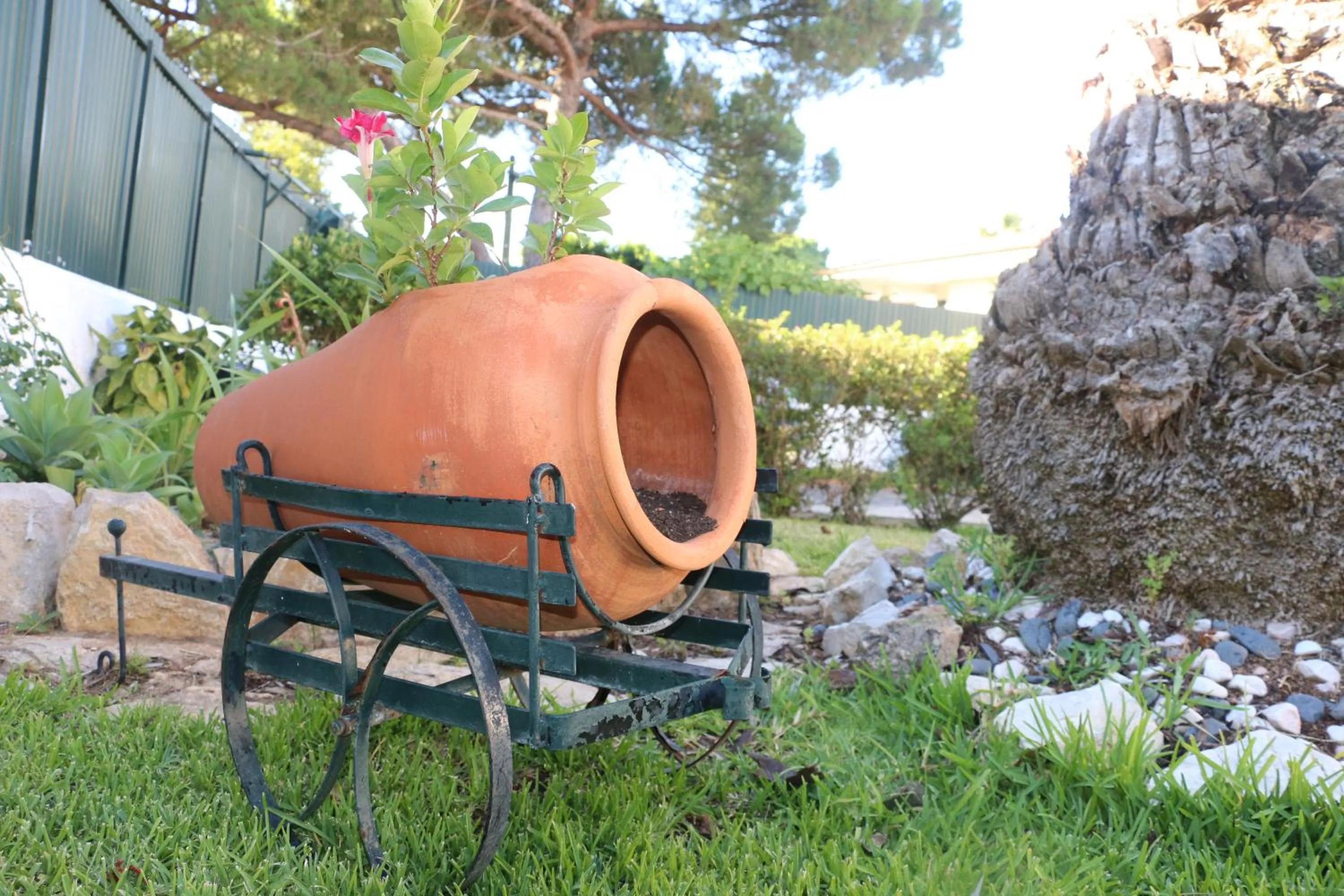 Garden view in Casa Teresinha