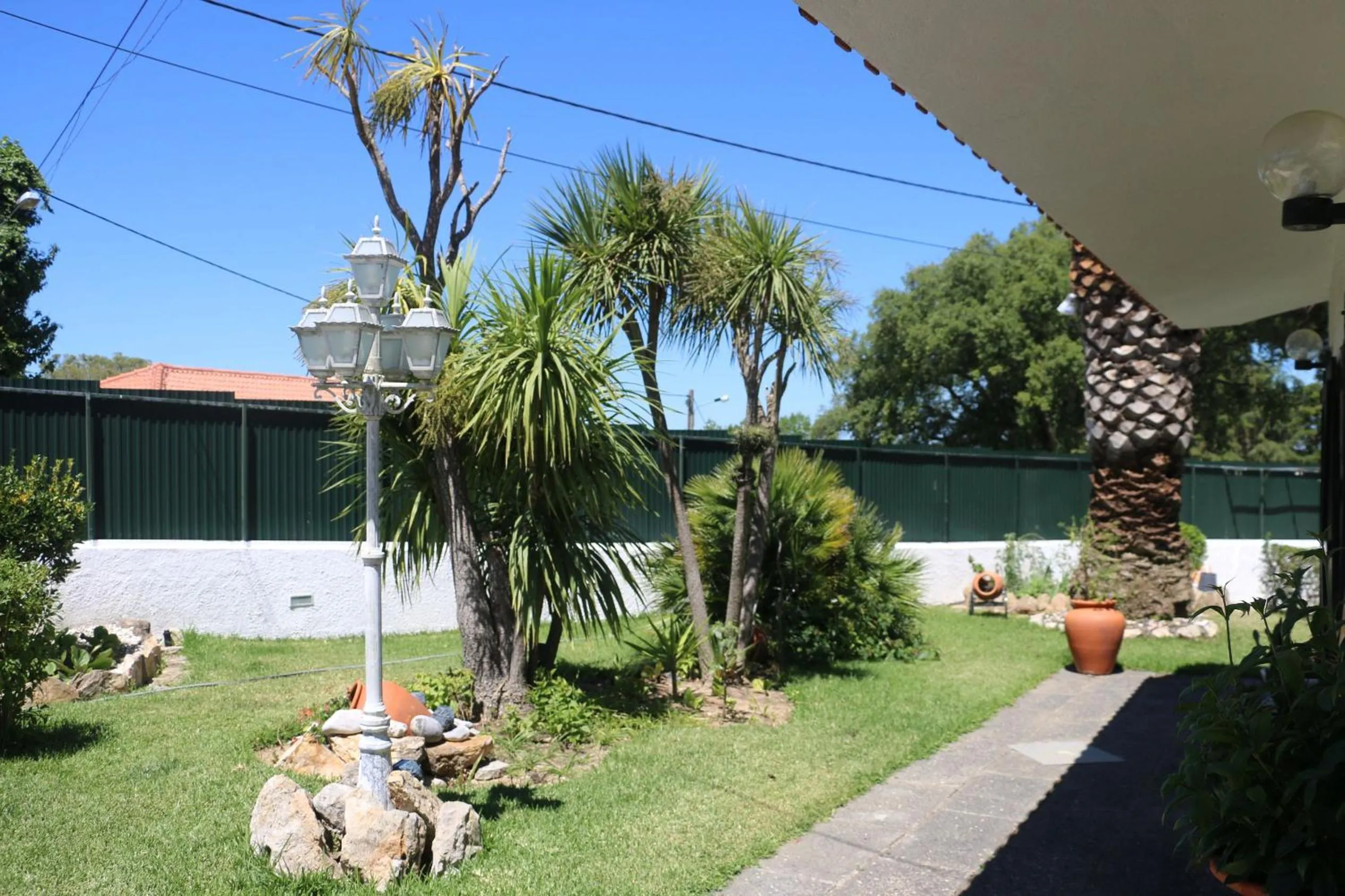 Garden view in Casa Teresinha