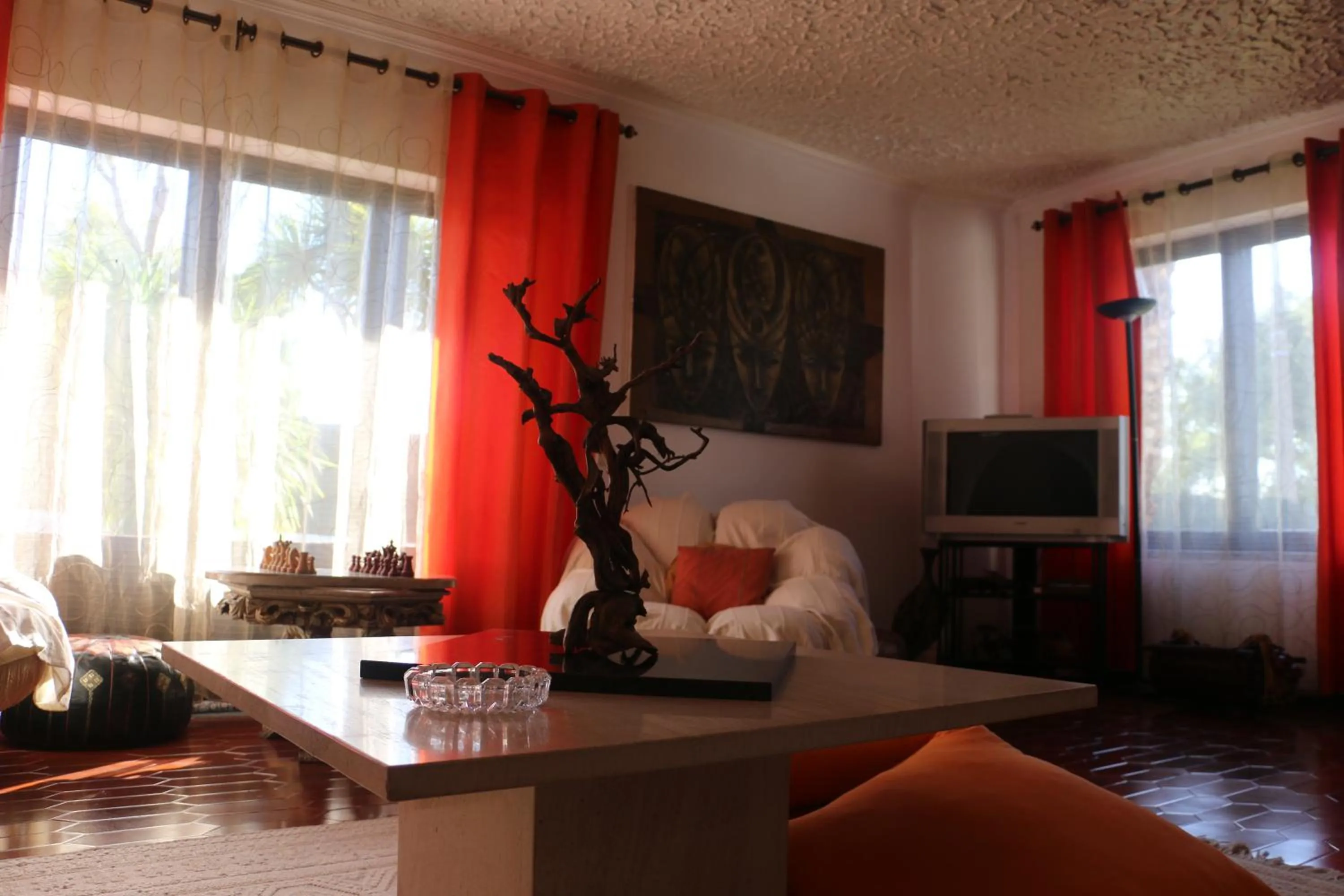 Communal lounge/ TV room in Casa Teresinha