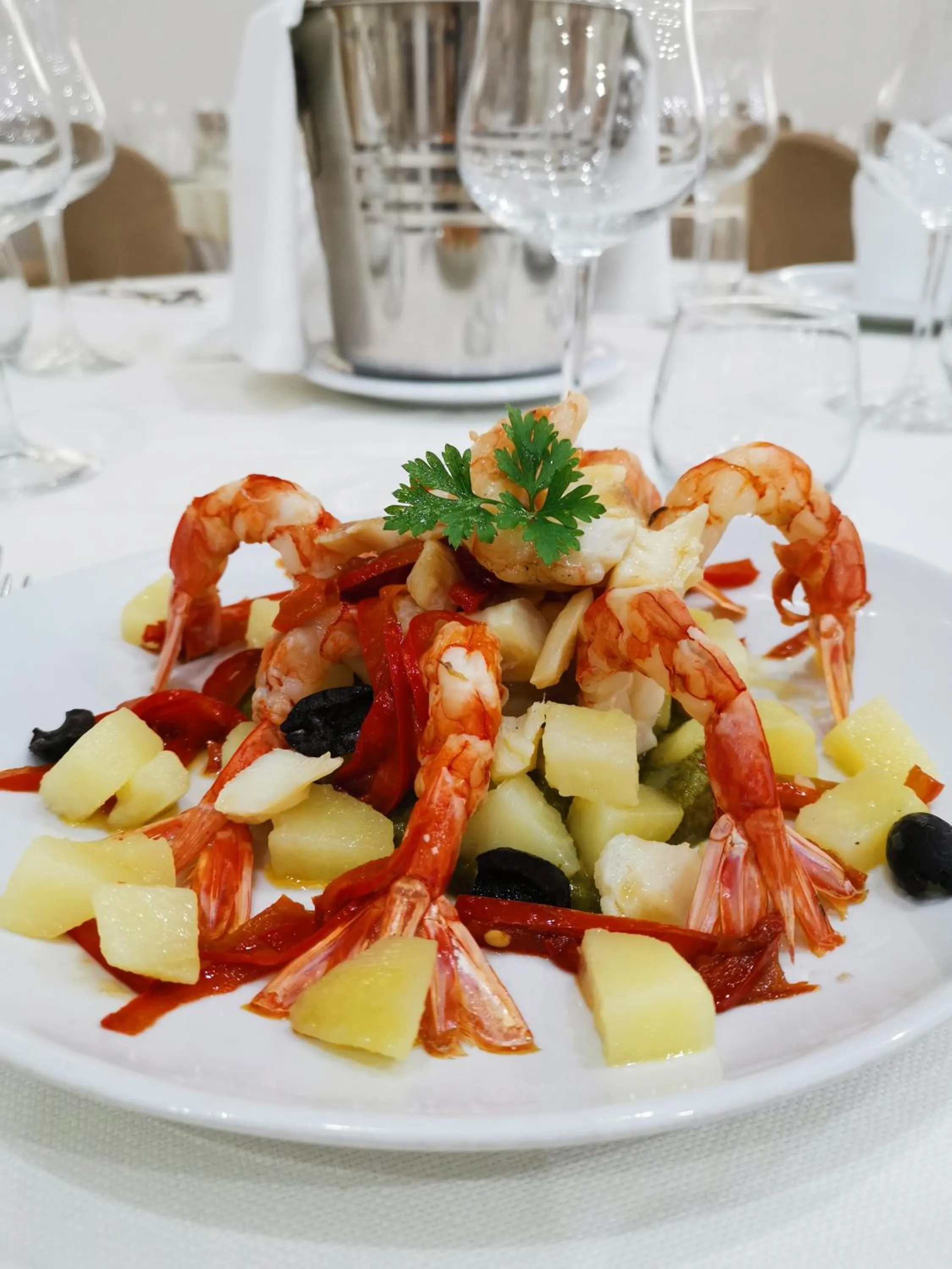 Food and drinks in Hotel Sica