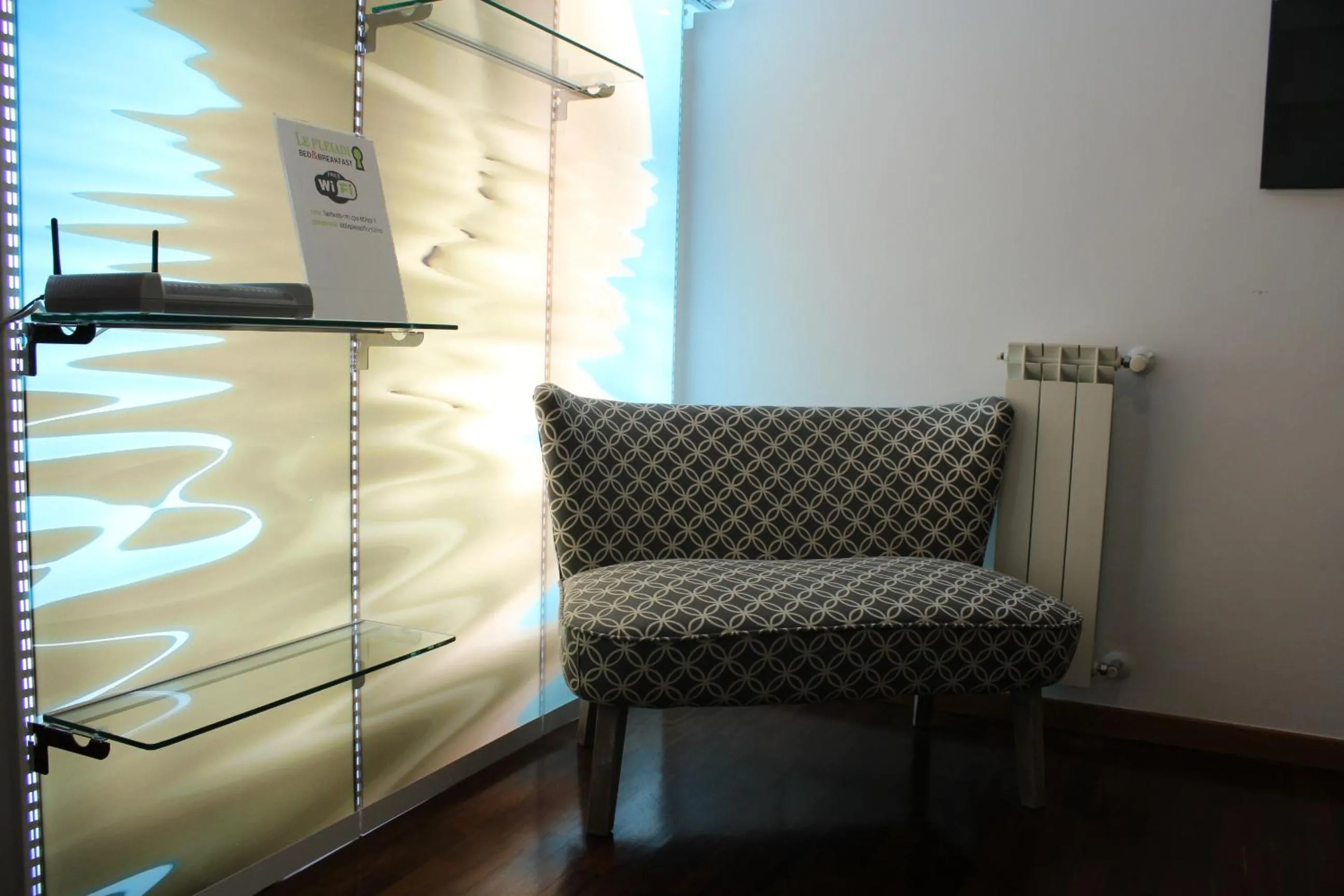 Lobby or reception in B&B le Pleiadi Aeroporto Fiumicino