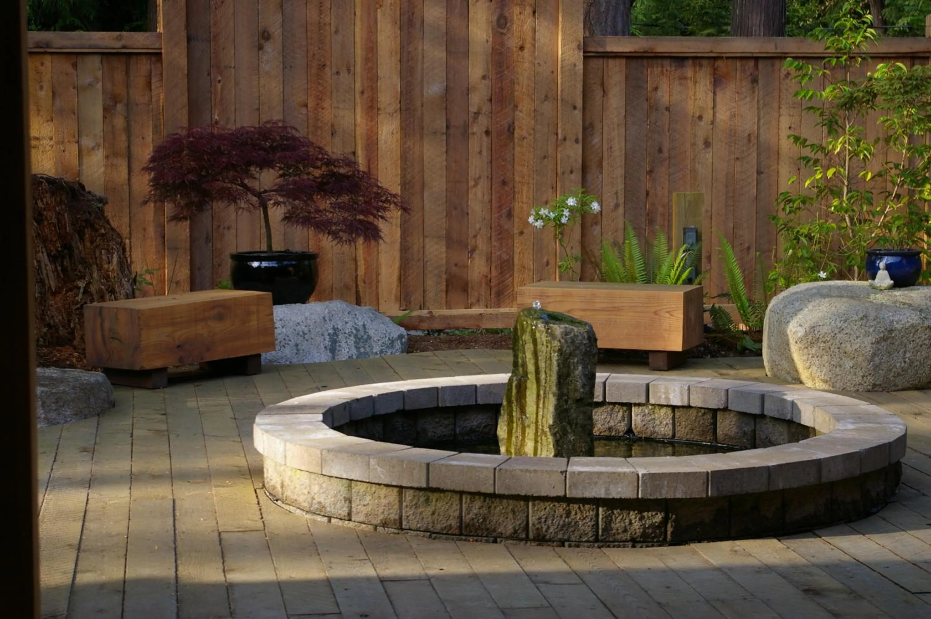 Patio in Shades of Jade Inn & Spa