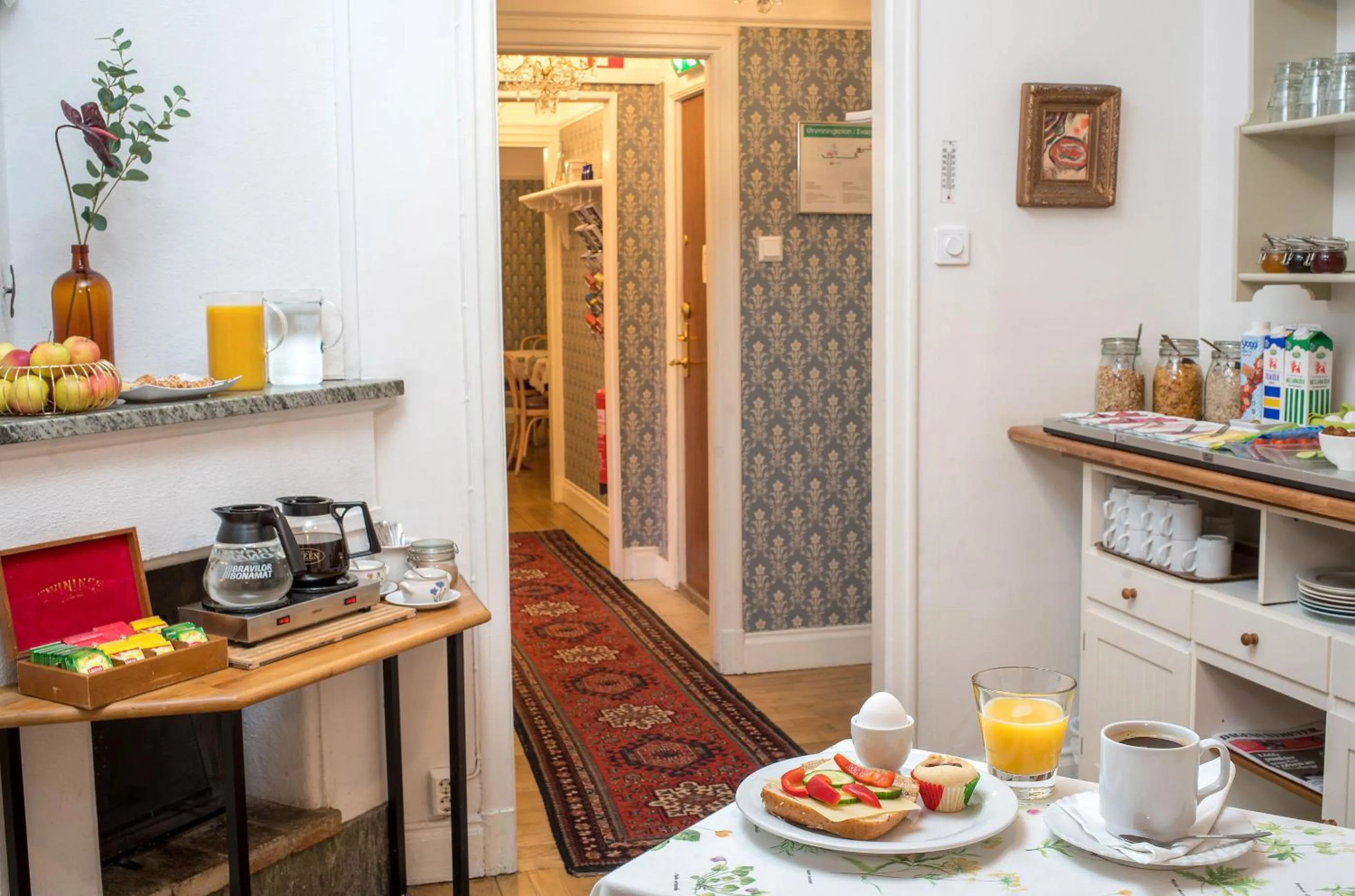 Buffet breakfast in Wasa Park Hotel