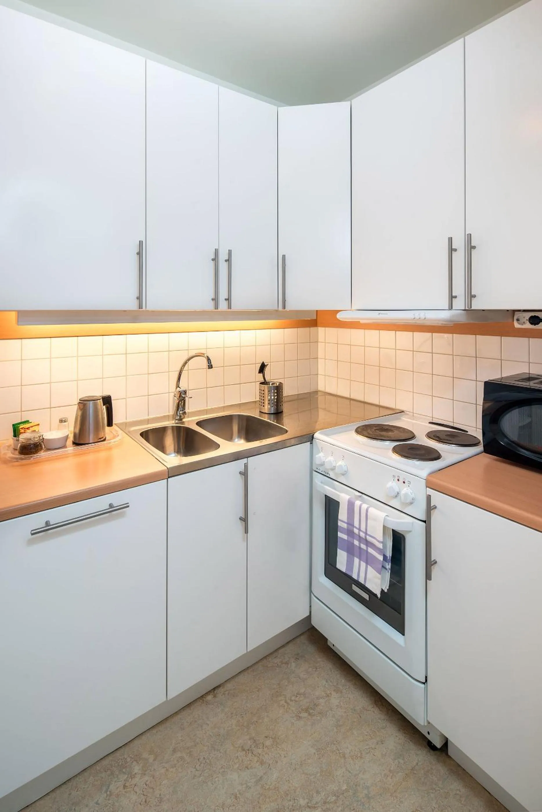 Kitchen or kitchenette in Wasa Park Hotel