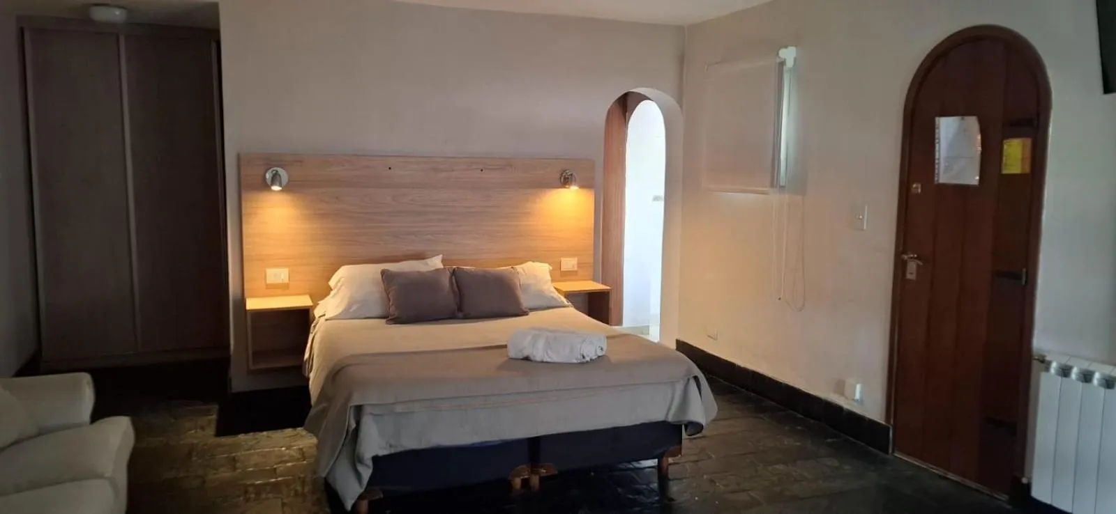 Bed in La Fontana Cabañas