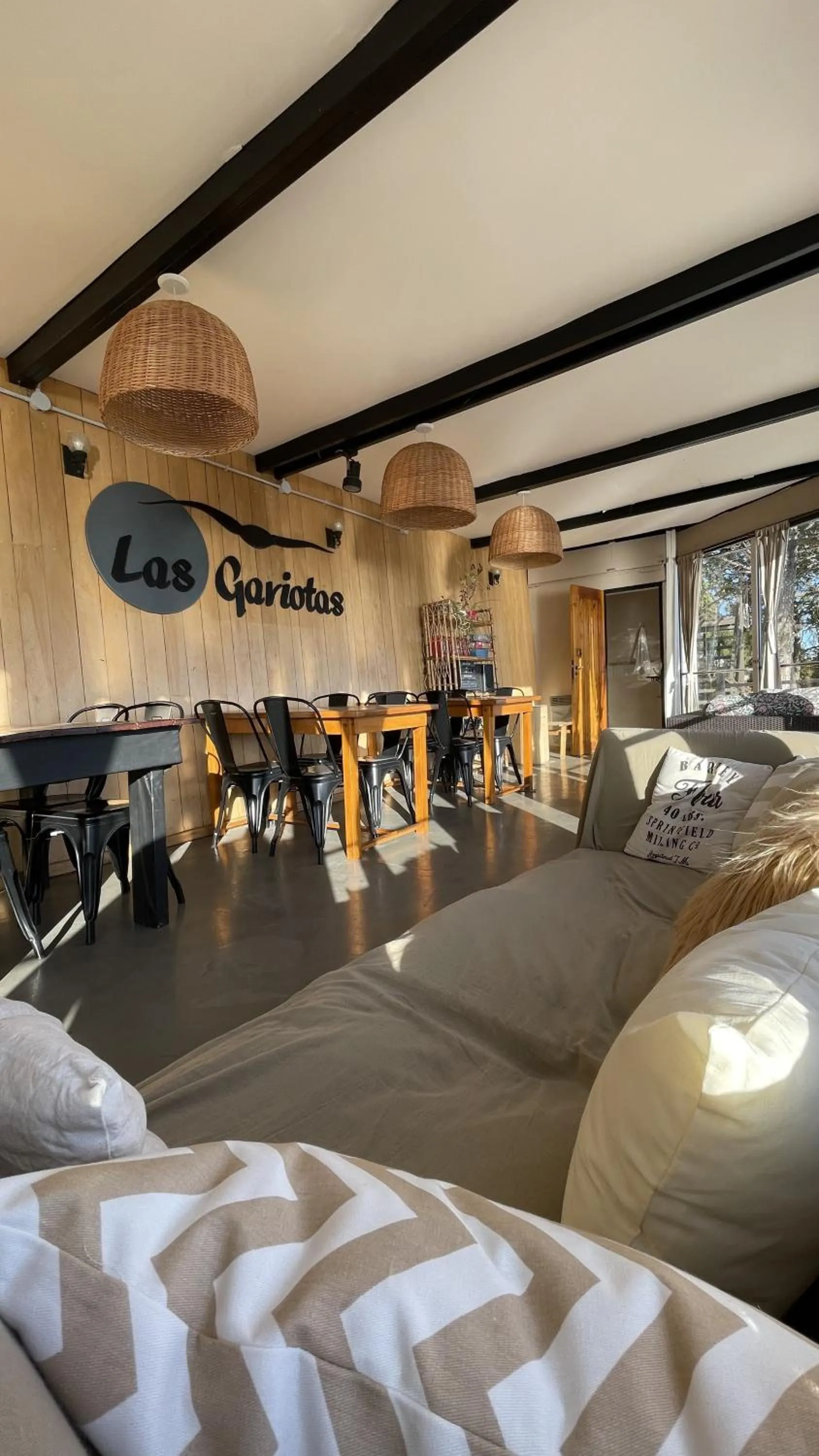 Dining area in La Fontana Cabañas
