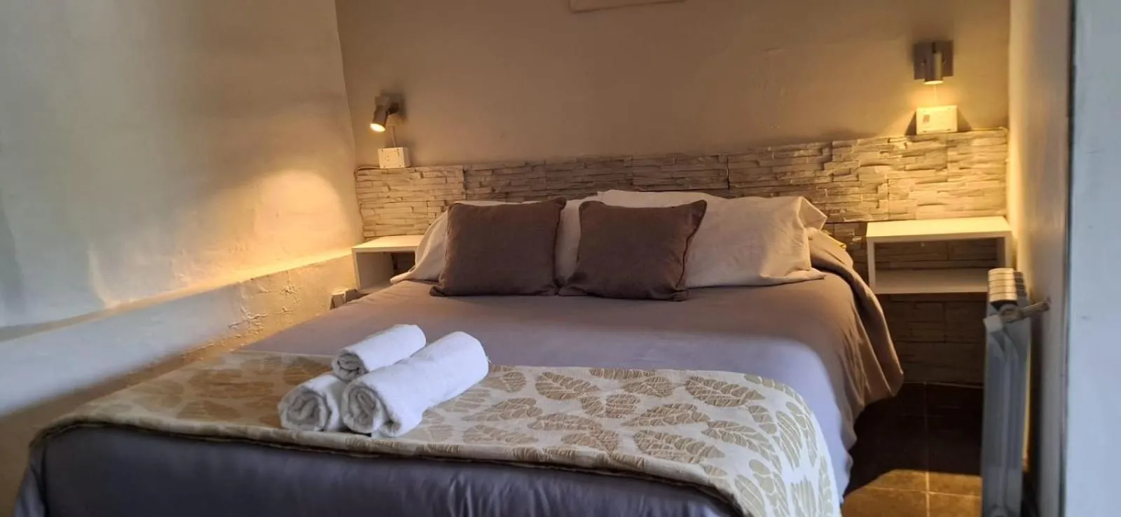 Bed in La Fontana Cabañas