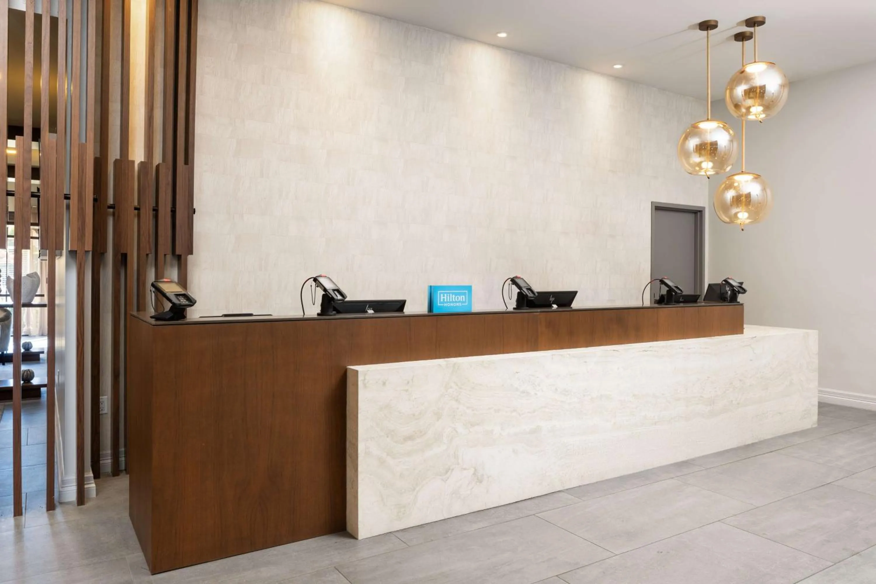 Lobby or reception in Hilton Galveston Island Resort