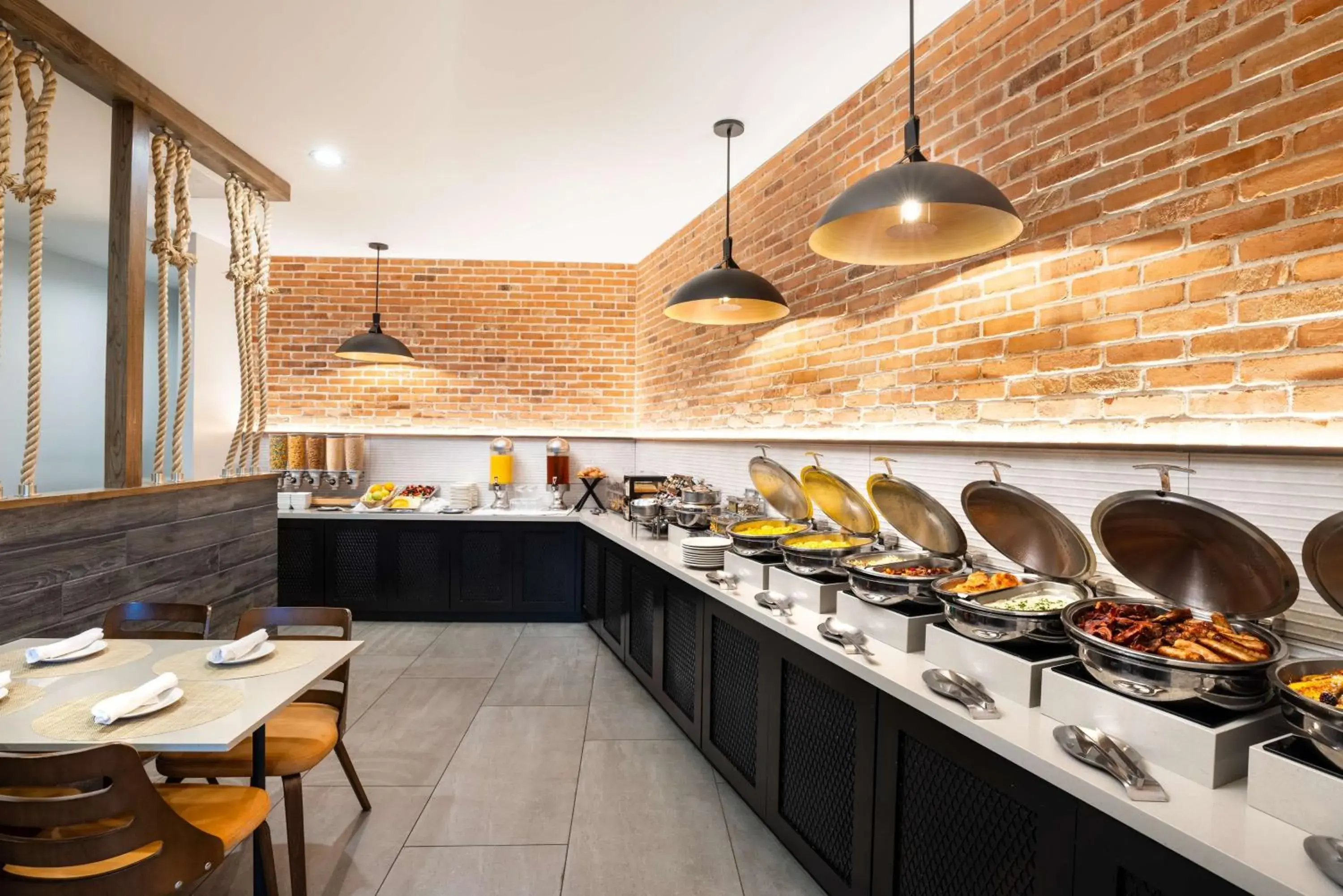 Breakfast in Hilton Galveston Island Resort Breakfast in Hilton Galveston Island Resort