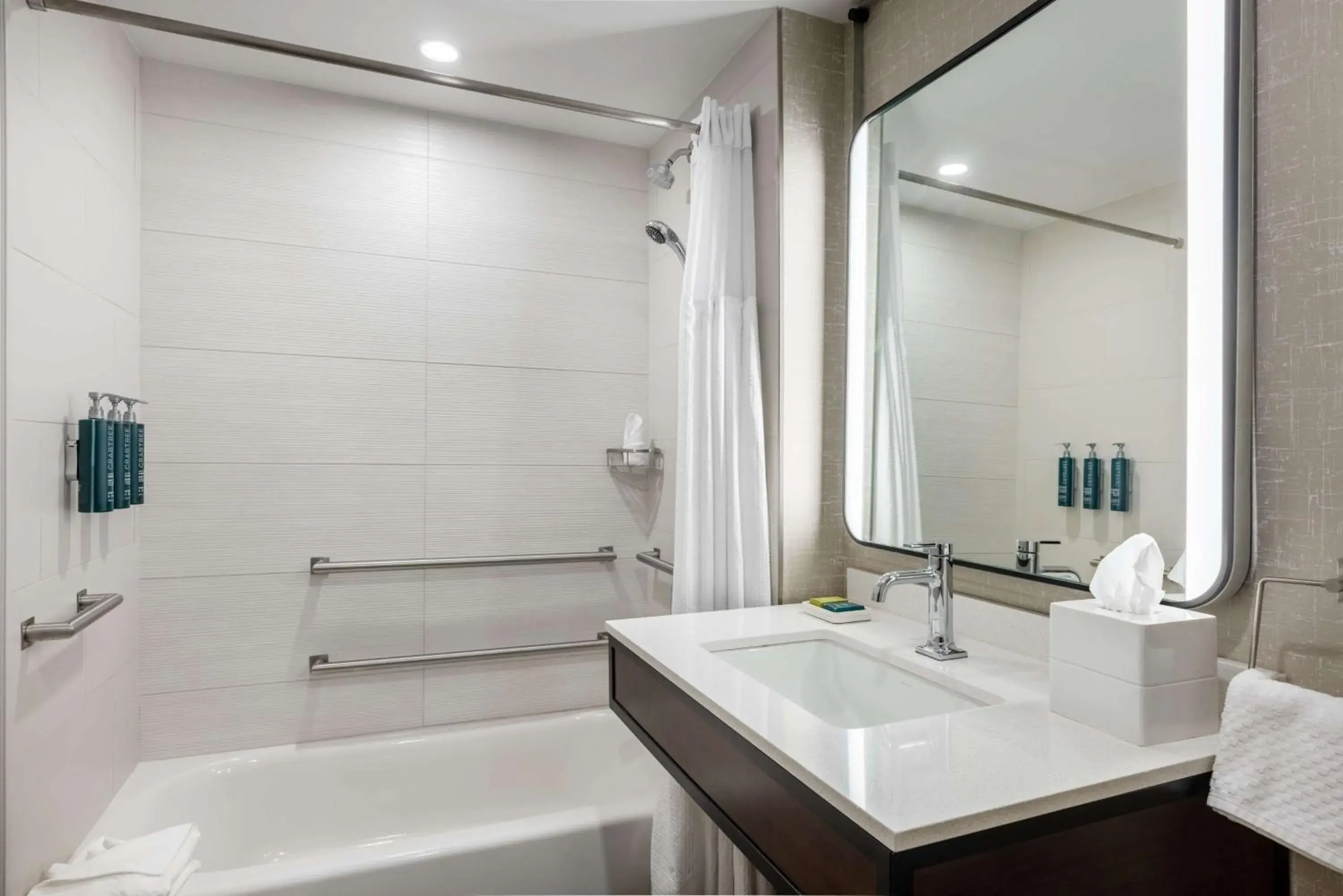 Bathroom in Hilton Galveston Island Resort Bathroom in Hilton Galveston Island Resort