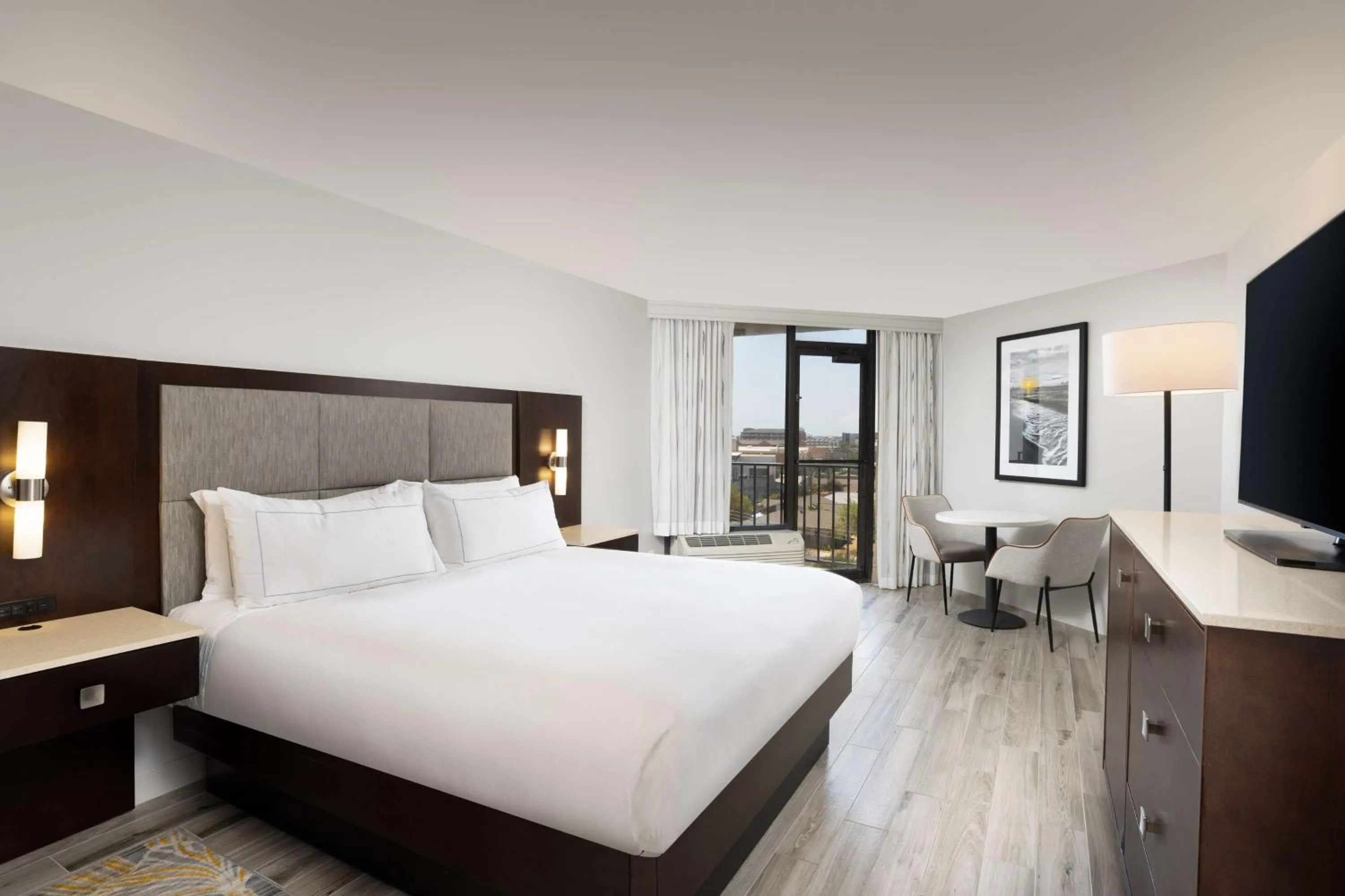 Bed in Hilton Galveston Island Resort