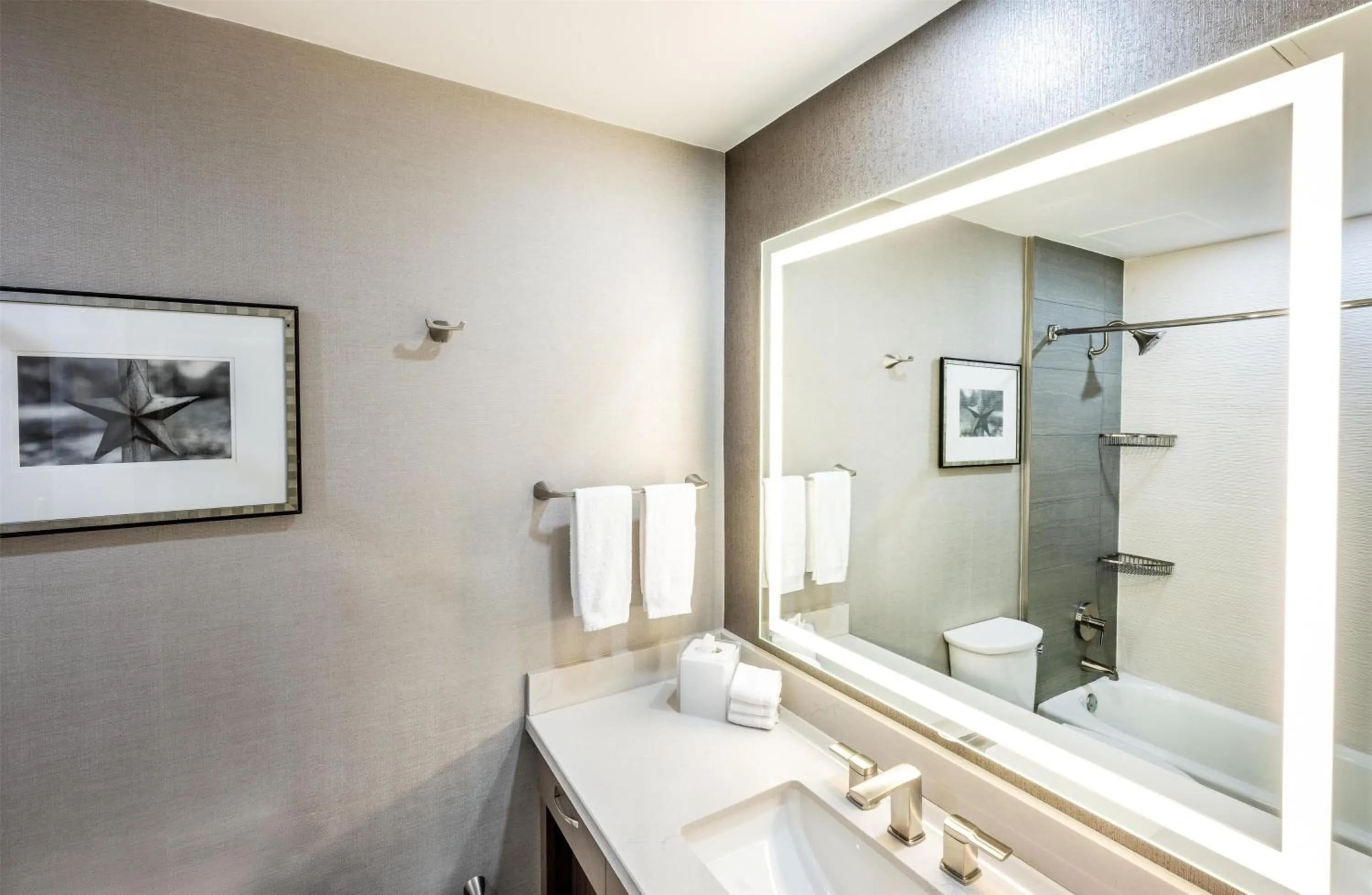 Bathroom in Hilton DFW Lakes Executive Conference Center