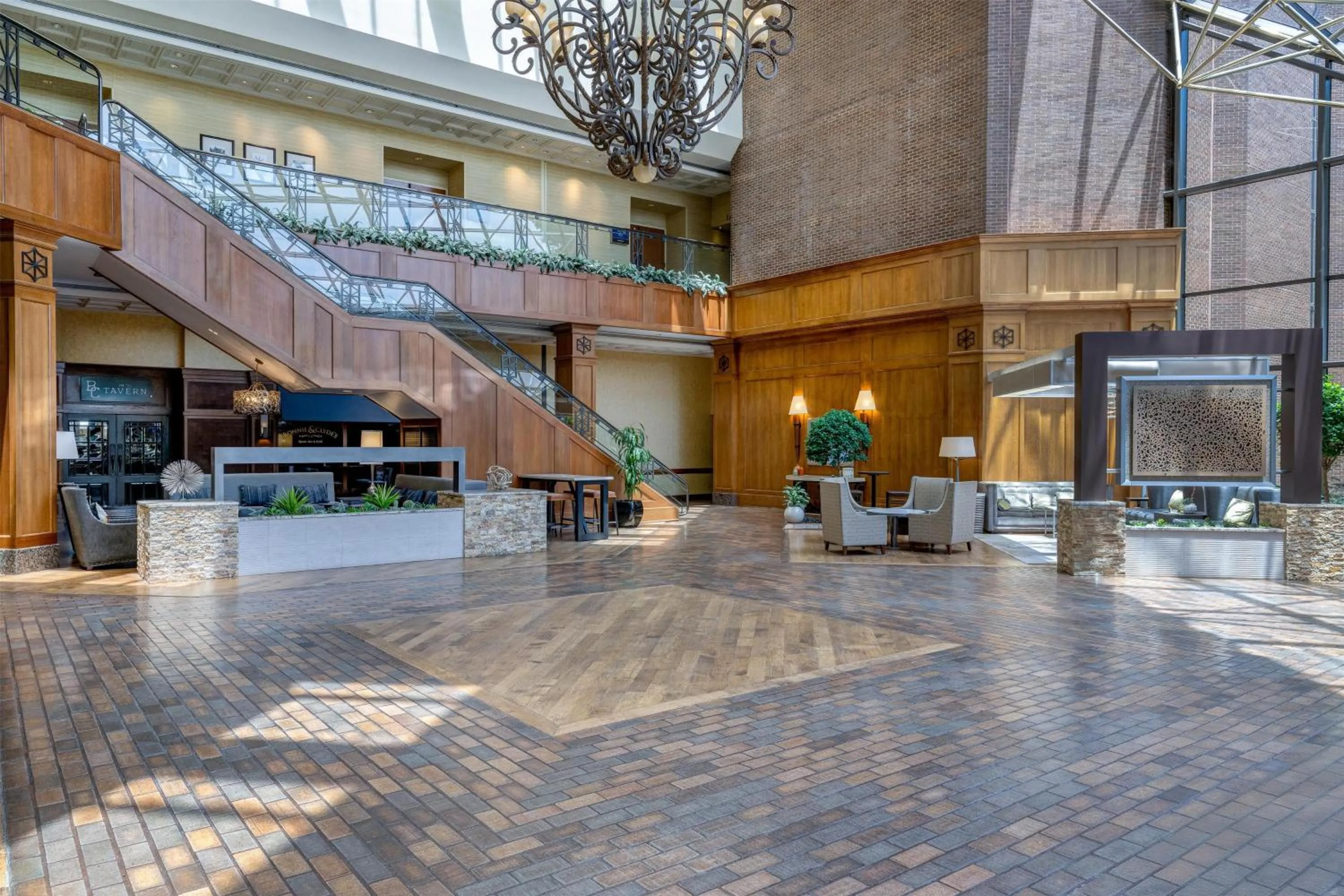 Lobby or reception in Hilton DFW Lakes Executive Conference Center