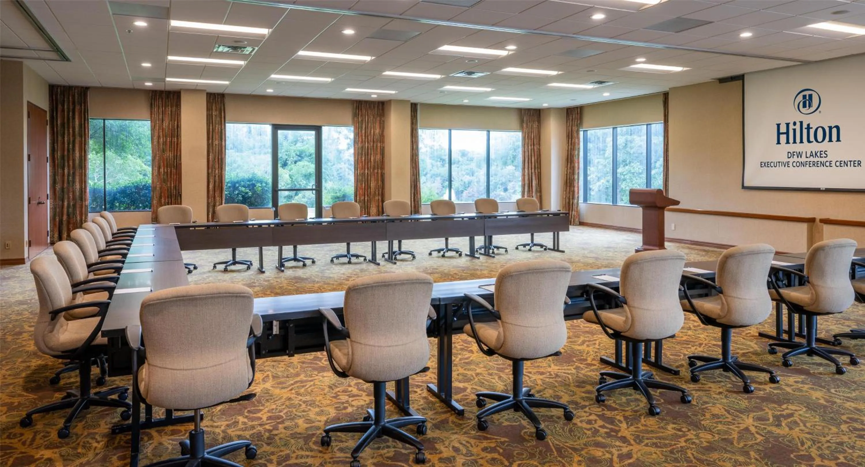 Meeting/conference room in Hilton DFW Lakes Executive Conference Center