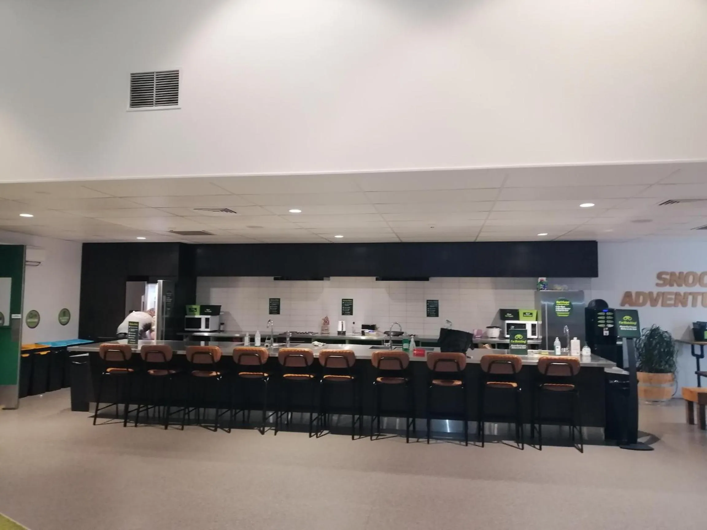 Kitchen or kitchenette in LyLo Christchurch Airport