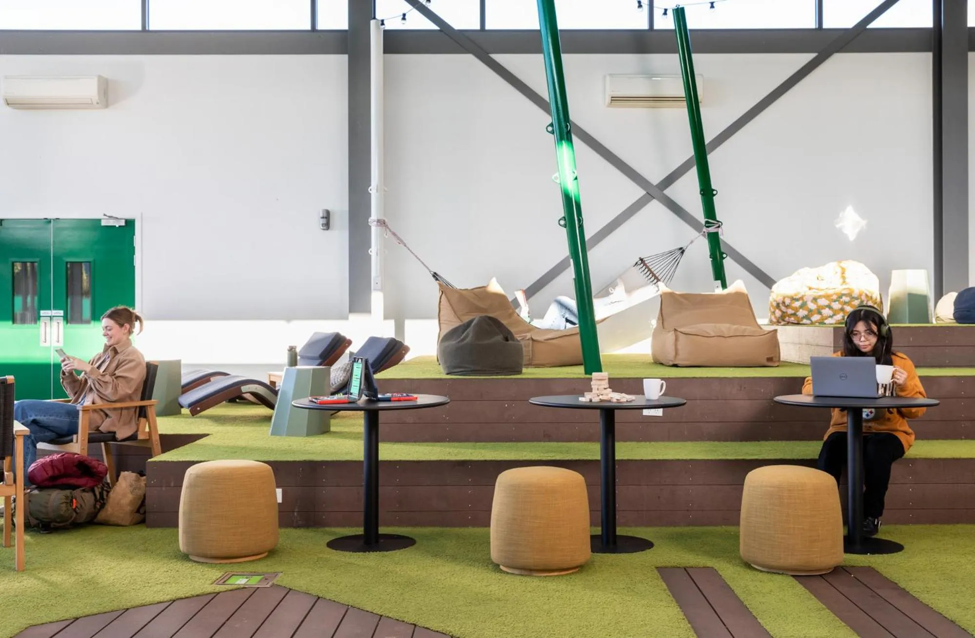 People in LyLo Christchurch Airport