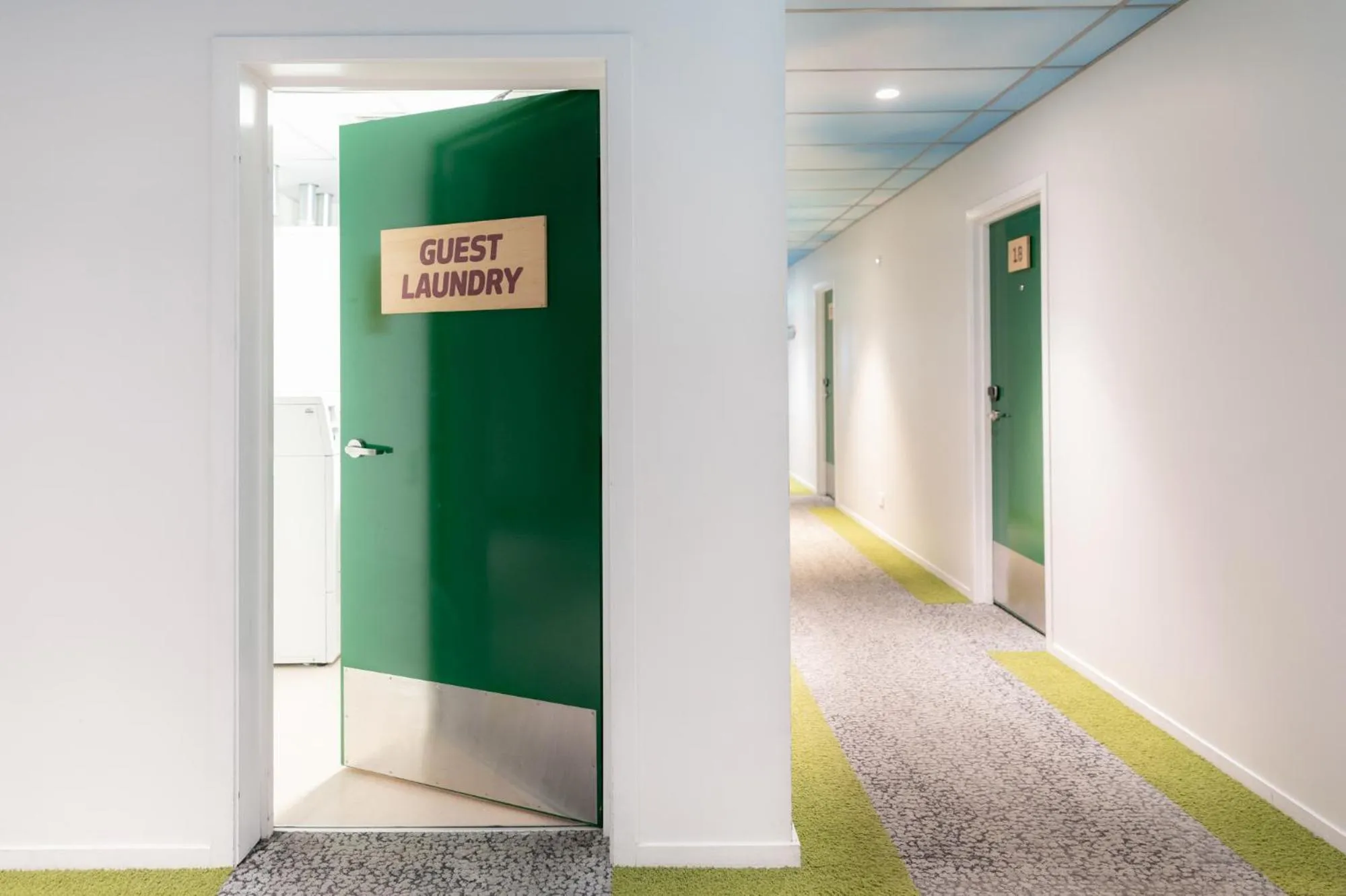 laundry in LyLo Christchurch Airport