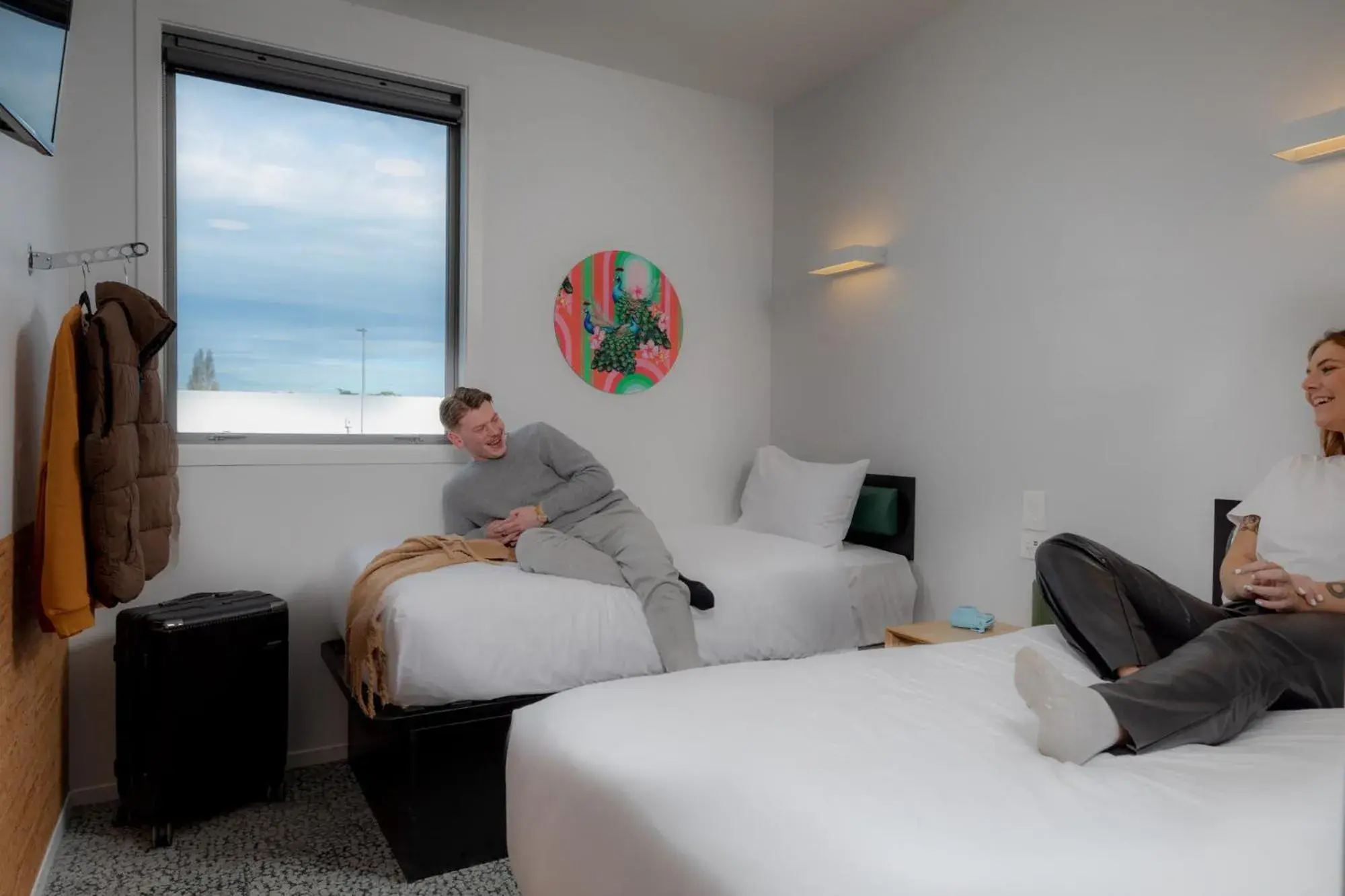 Bedroom, Bed in LyLo Christchurch Airport Bedroom, Bed in LyLo Christchurch Airport