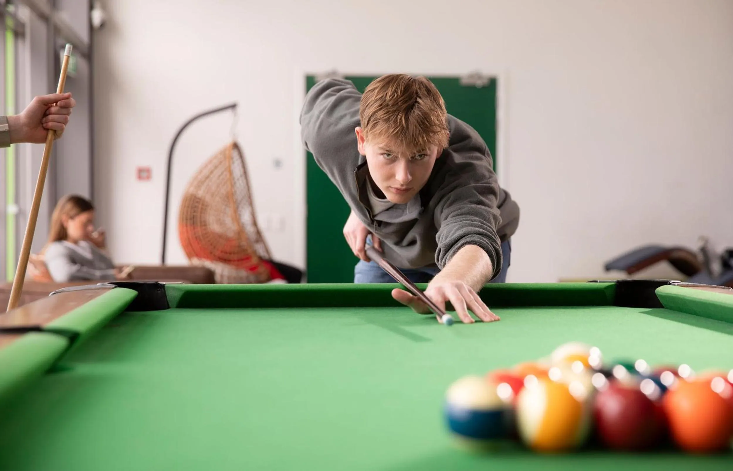 Billiard in LyLo Christchurch Airport