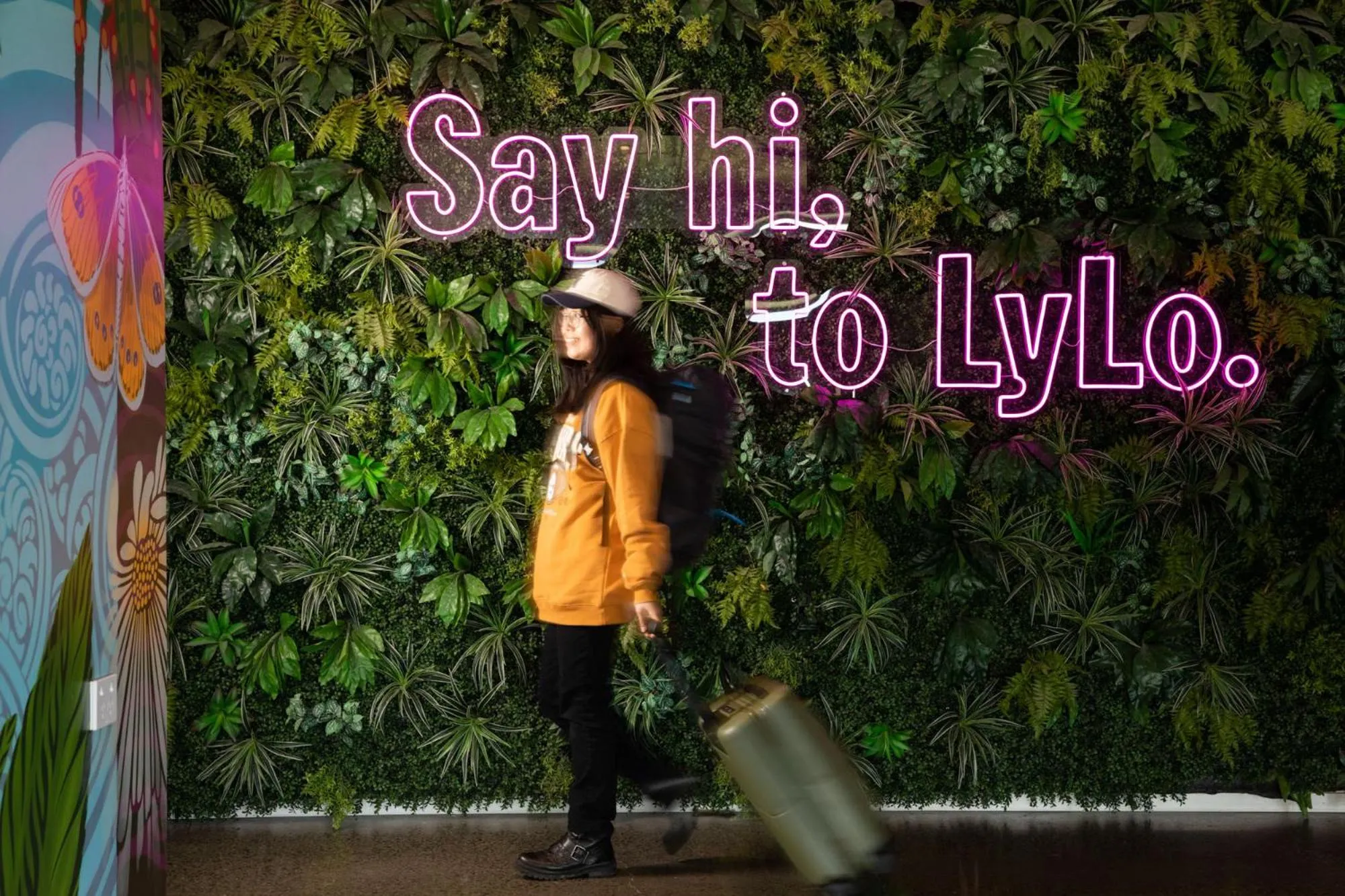 People in LyLo Christchurch Airport