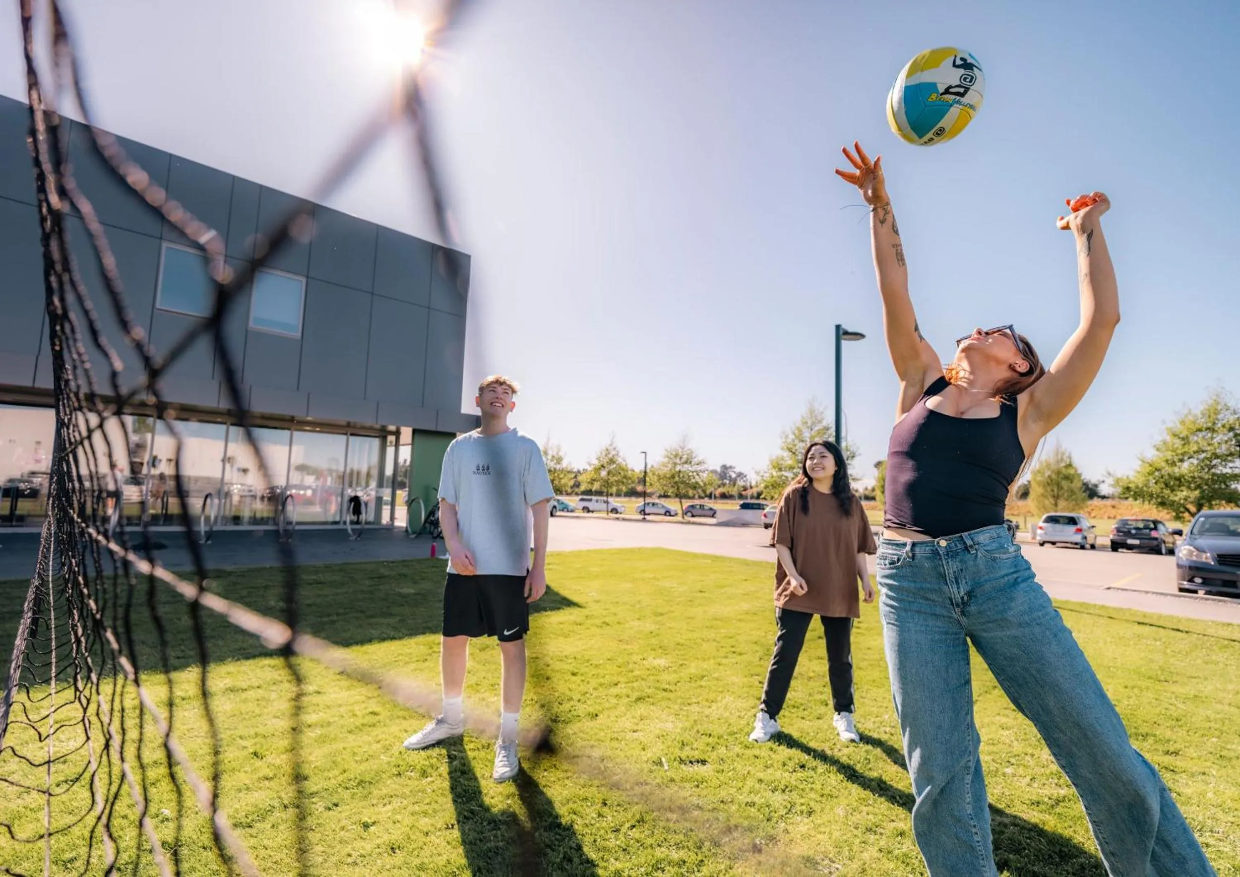 Garden in LyLo Christchurch Airport