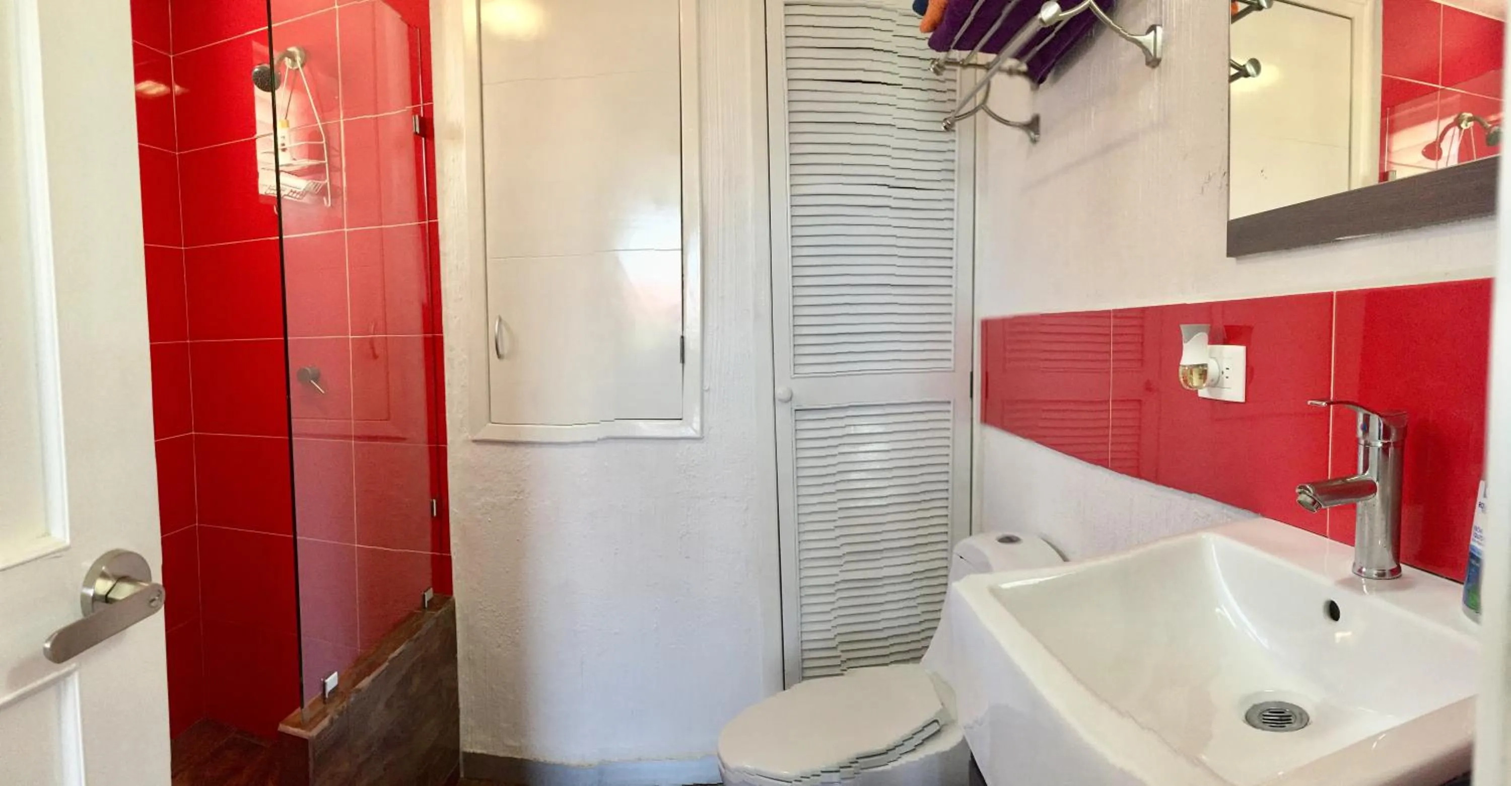 Bathroom in Caribbean apartment