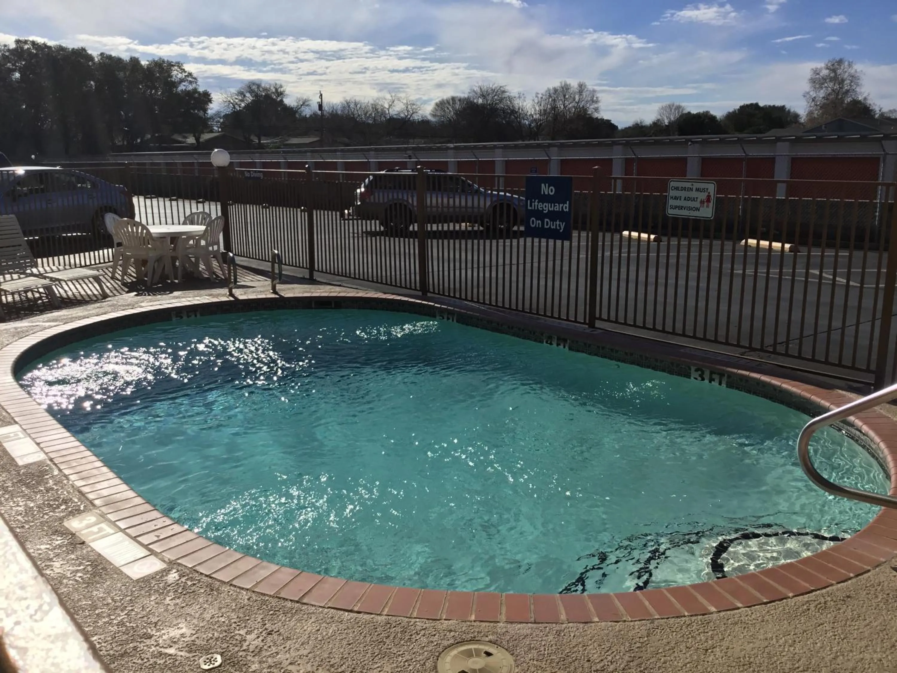 Swimming pool in Days Inn by Wyndham Near Seaworld San Antonio