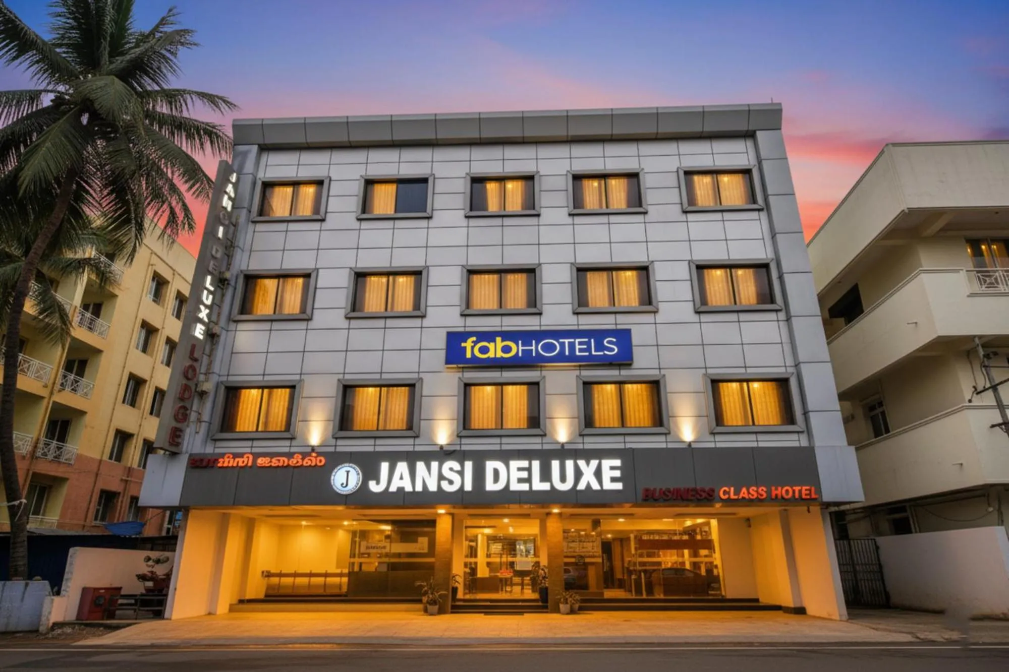 Property building in FabHotel Jansi Deluxe - Nr Gandhipuram Bus stand