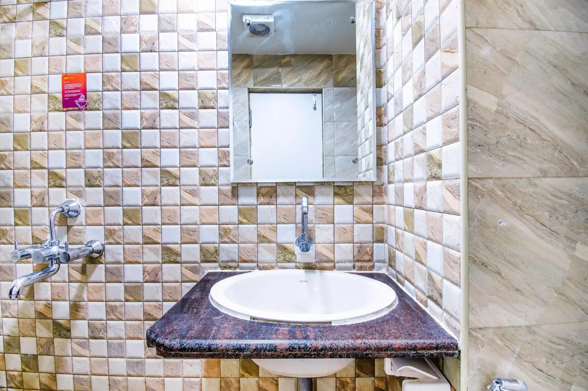 Bathroom in FabHotel Jansi Deluxe - Nr Gandhipuram Bus stand Bathroom in FabHotel Jansi Deluxe - Nr Gandhipuram Bus stand
