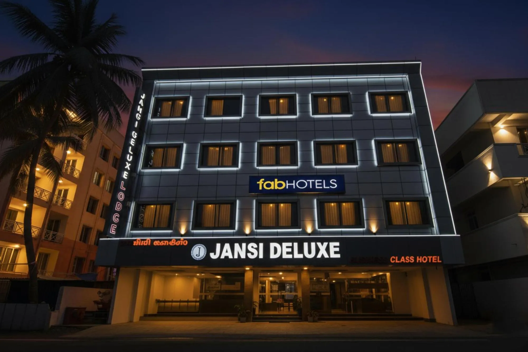 Property building in FabHotel Jansi Deluxe - Nr Gandhipuram Bus stand