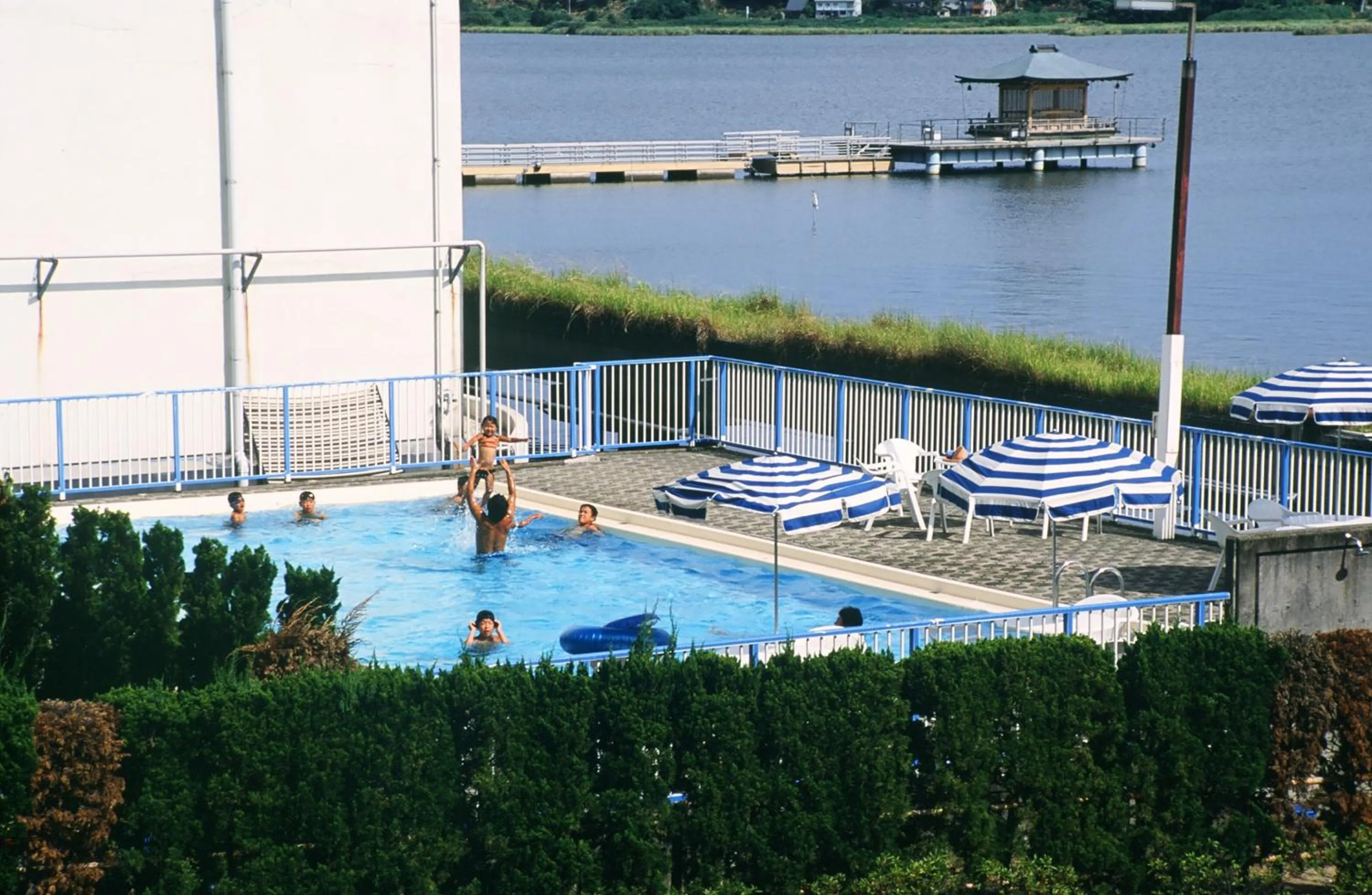 Swimming pool in Kanoya Kourakuen