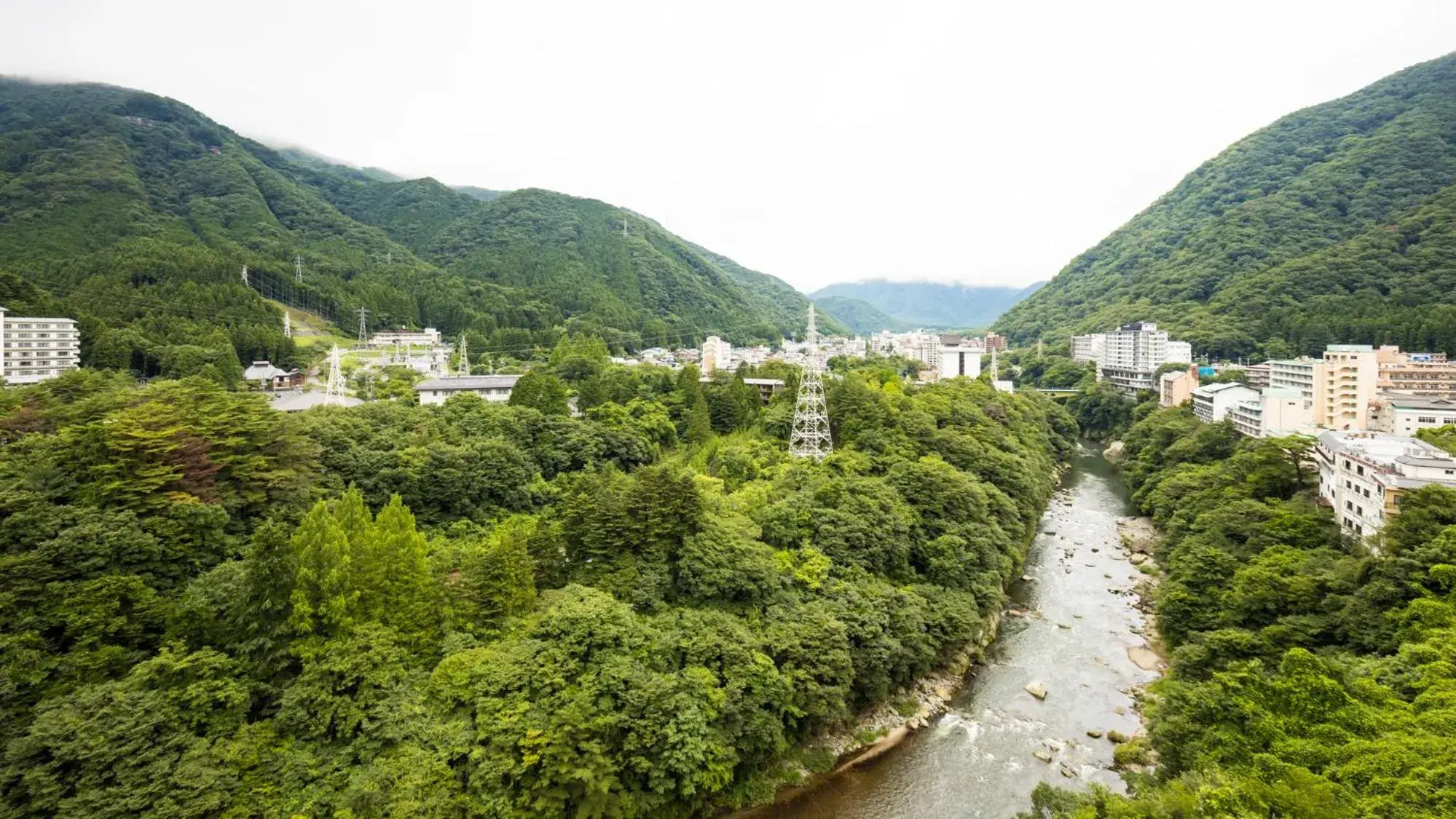 River view in Kinugawa Hotel Mikazuki River view in Kinugawa Hotel Mikazuki