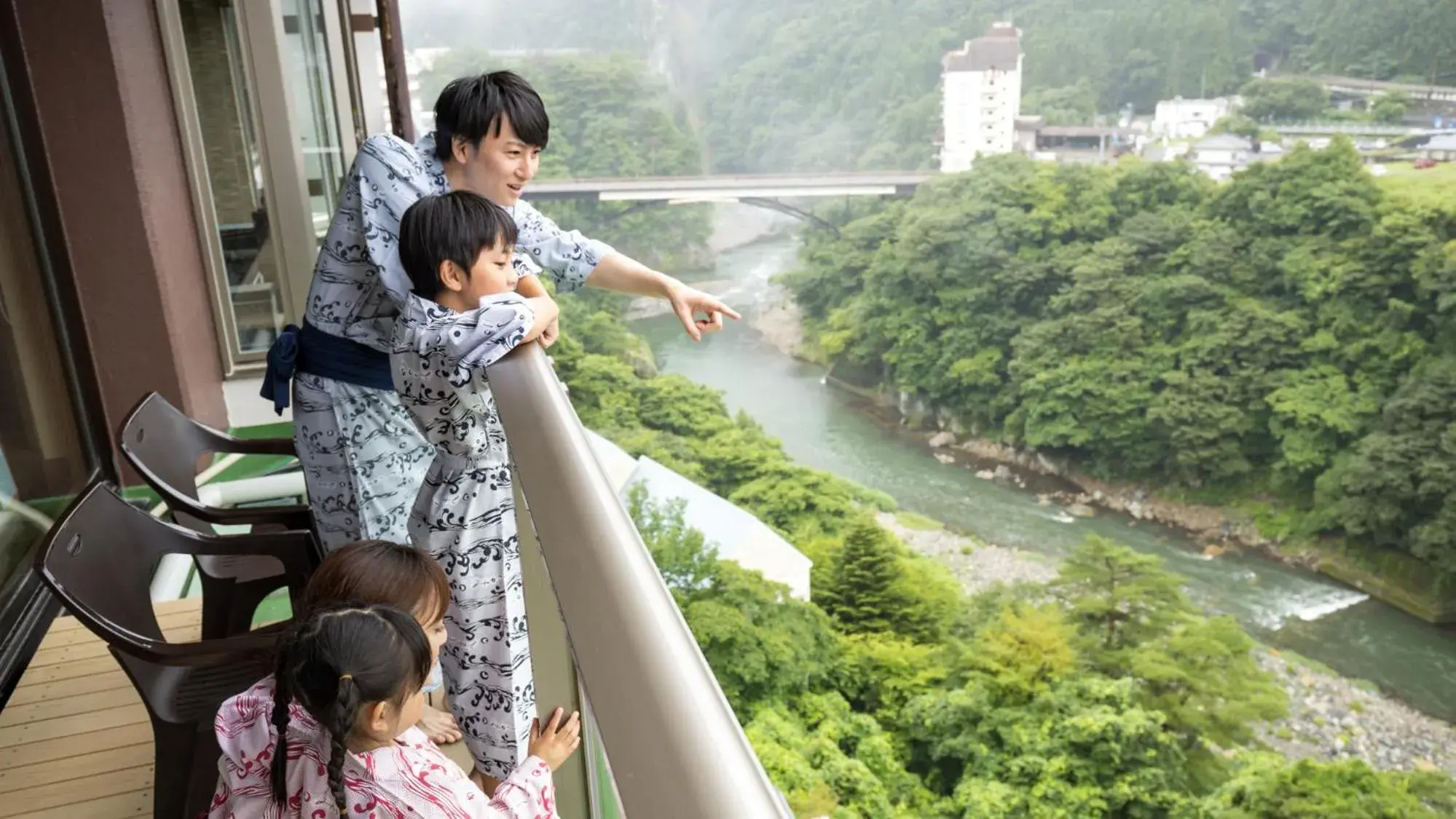 River view in Kinugawa Hotel Mikazuki River view in Kinugawa Hotel Mikazuki