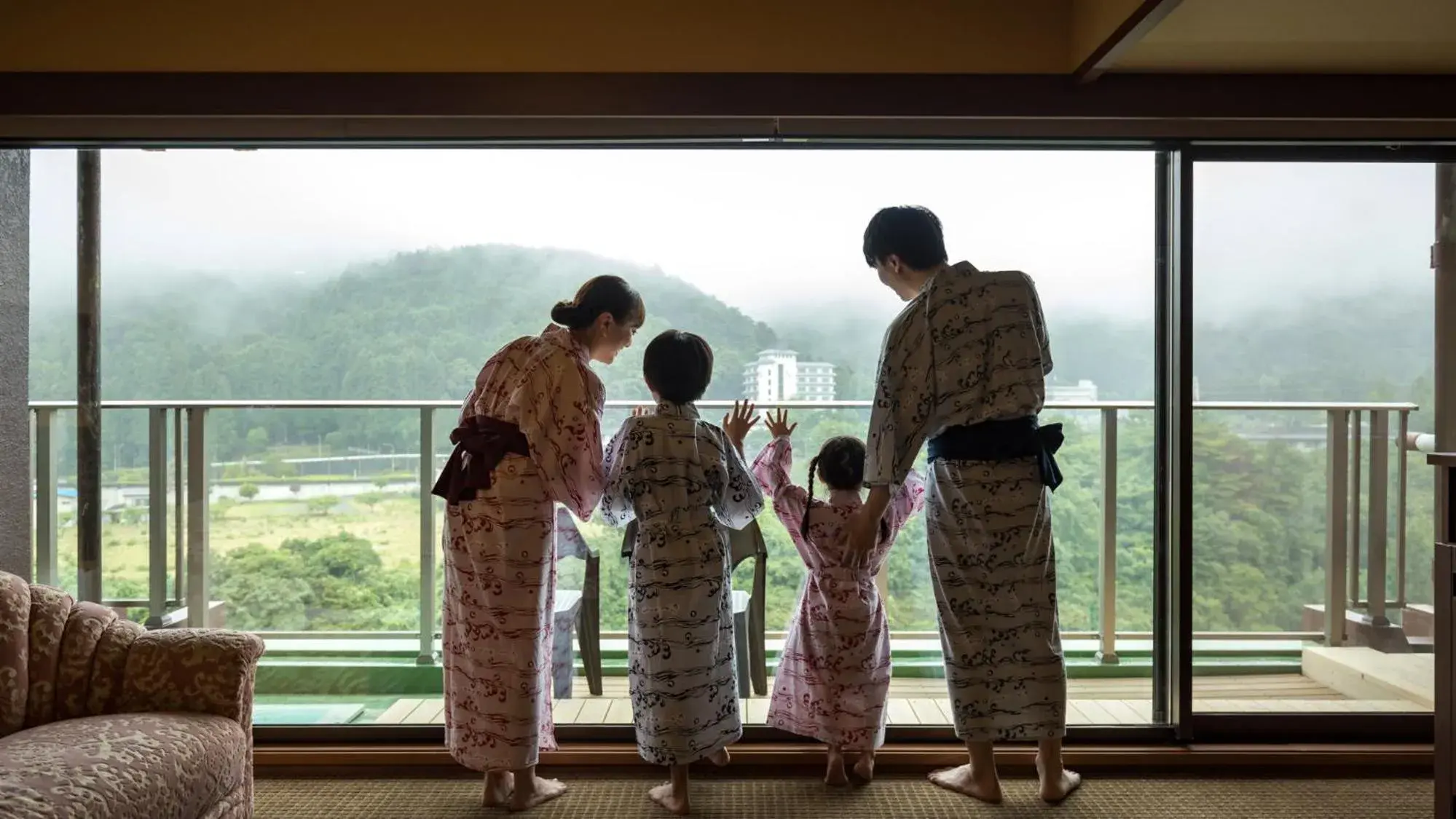 River view in Kinugawa Hotel Mikazuki River view in Kinugawa Hotel Mikazuki