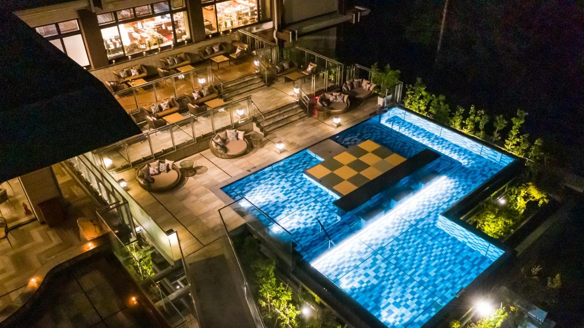 Open Air Bath in Kinugawa Hotel Mikazuki