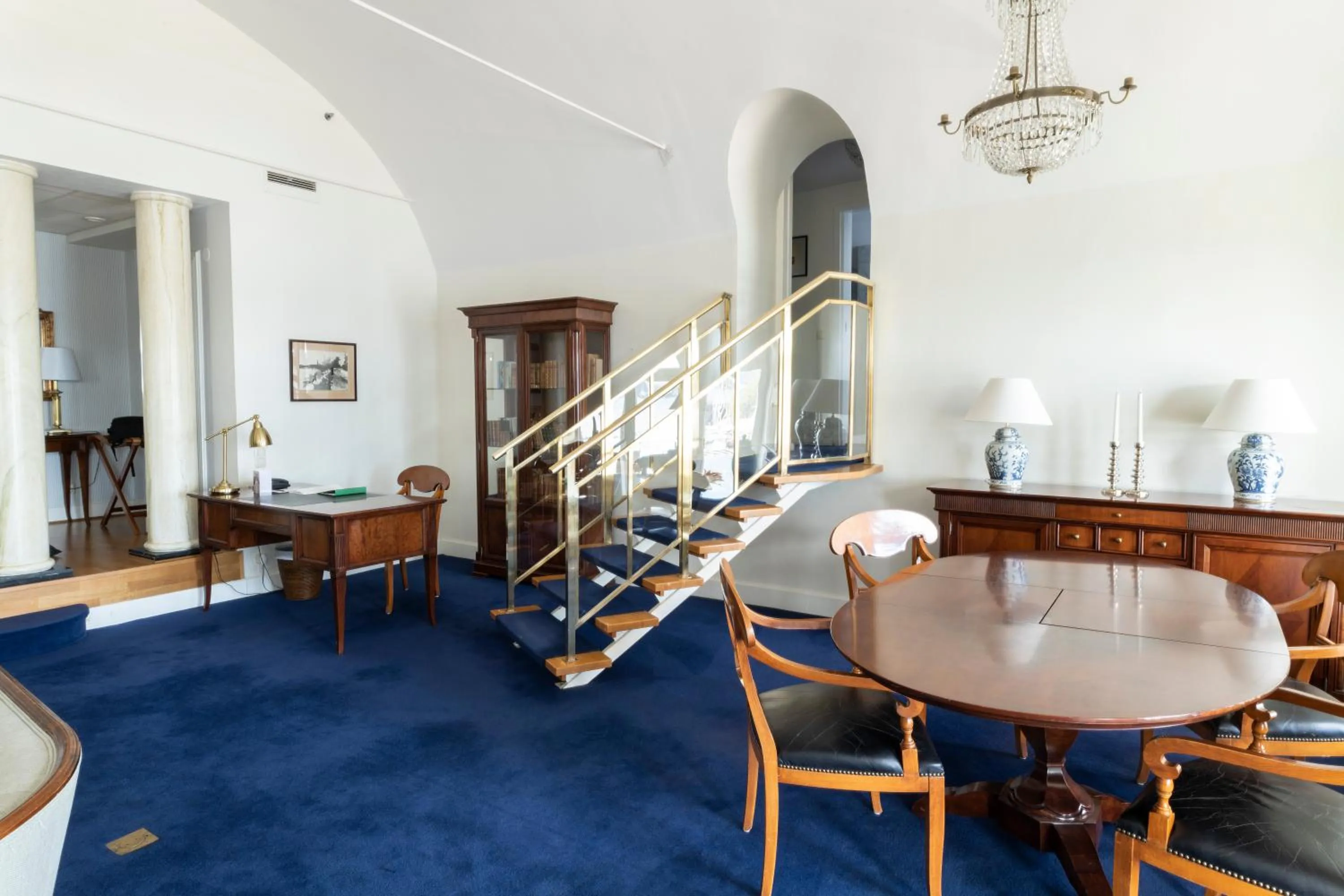 Living room in Grand Hotel Saltsjöbaden