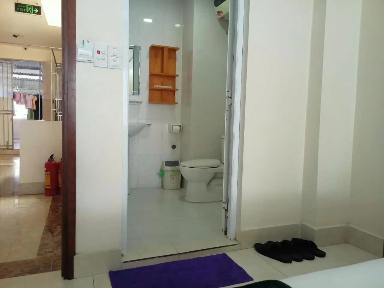 Shower in catba sunrise hotel