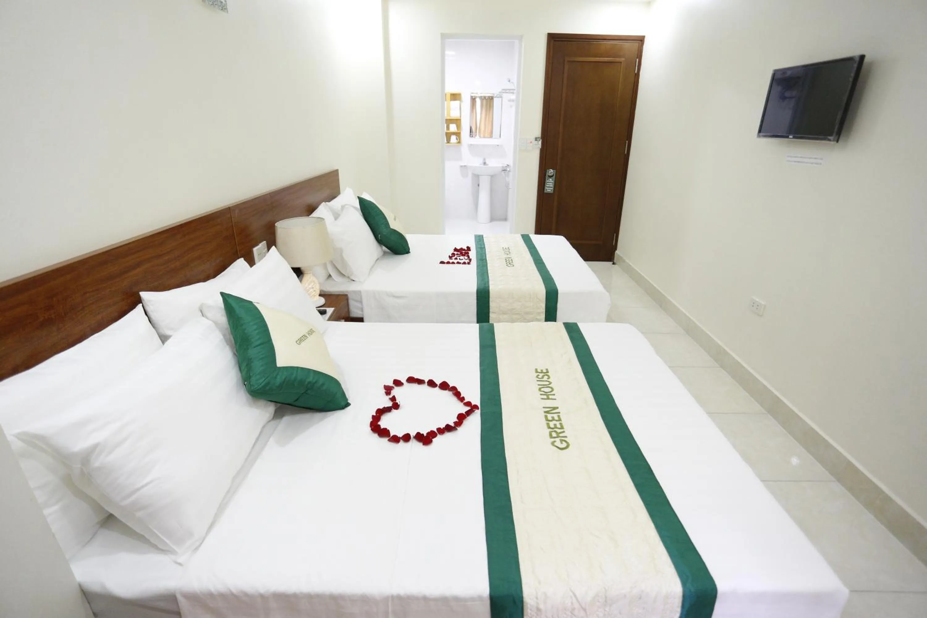 Bed in catba sunrise hotel