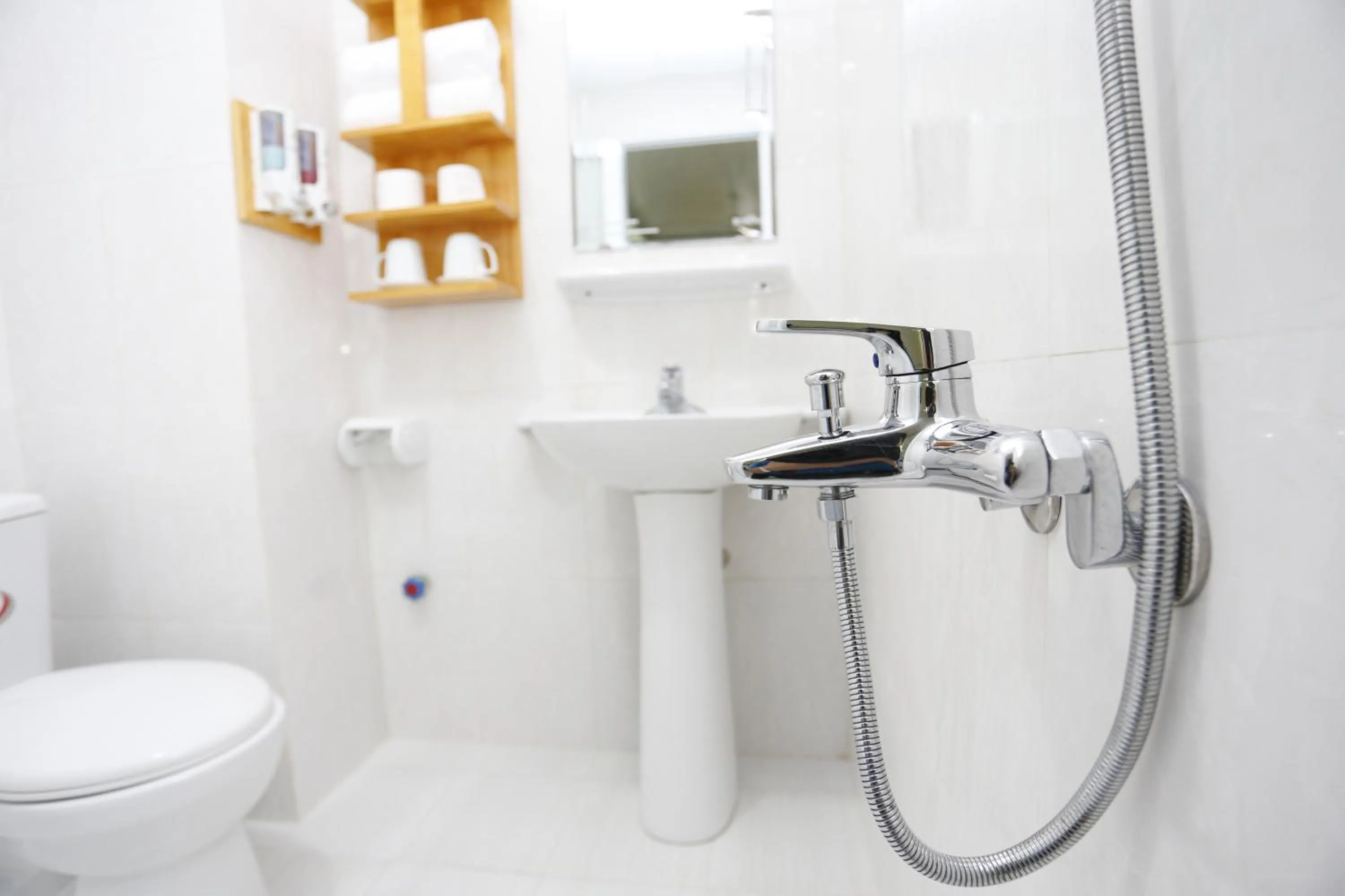 Shower in catba sunrise hotel